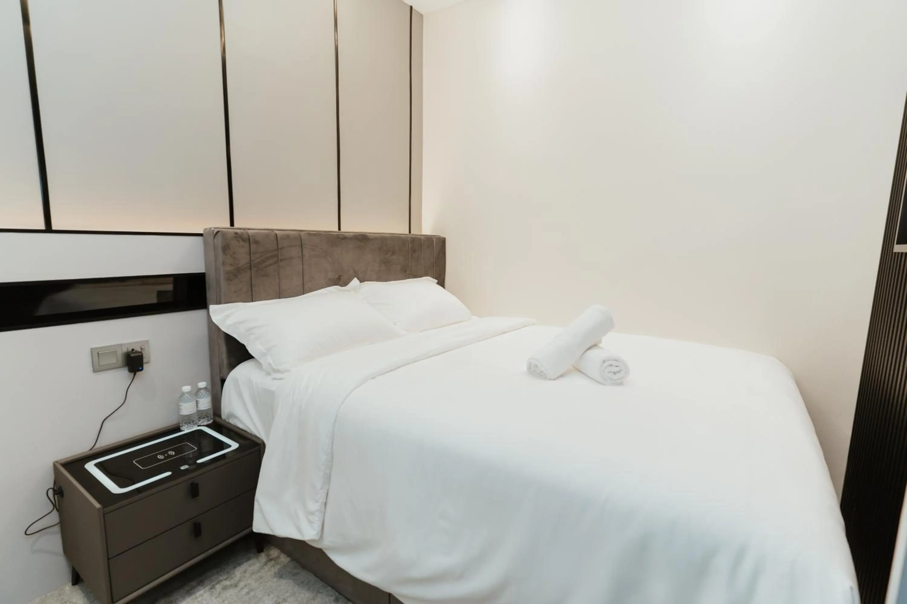 Bed in Brilliant Hotel Dan Spa