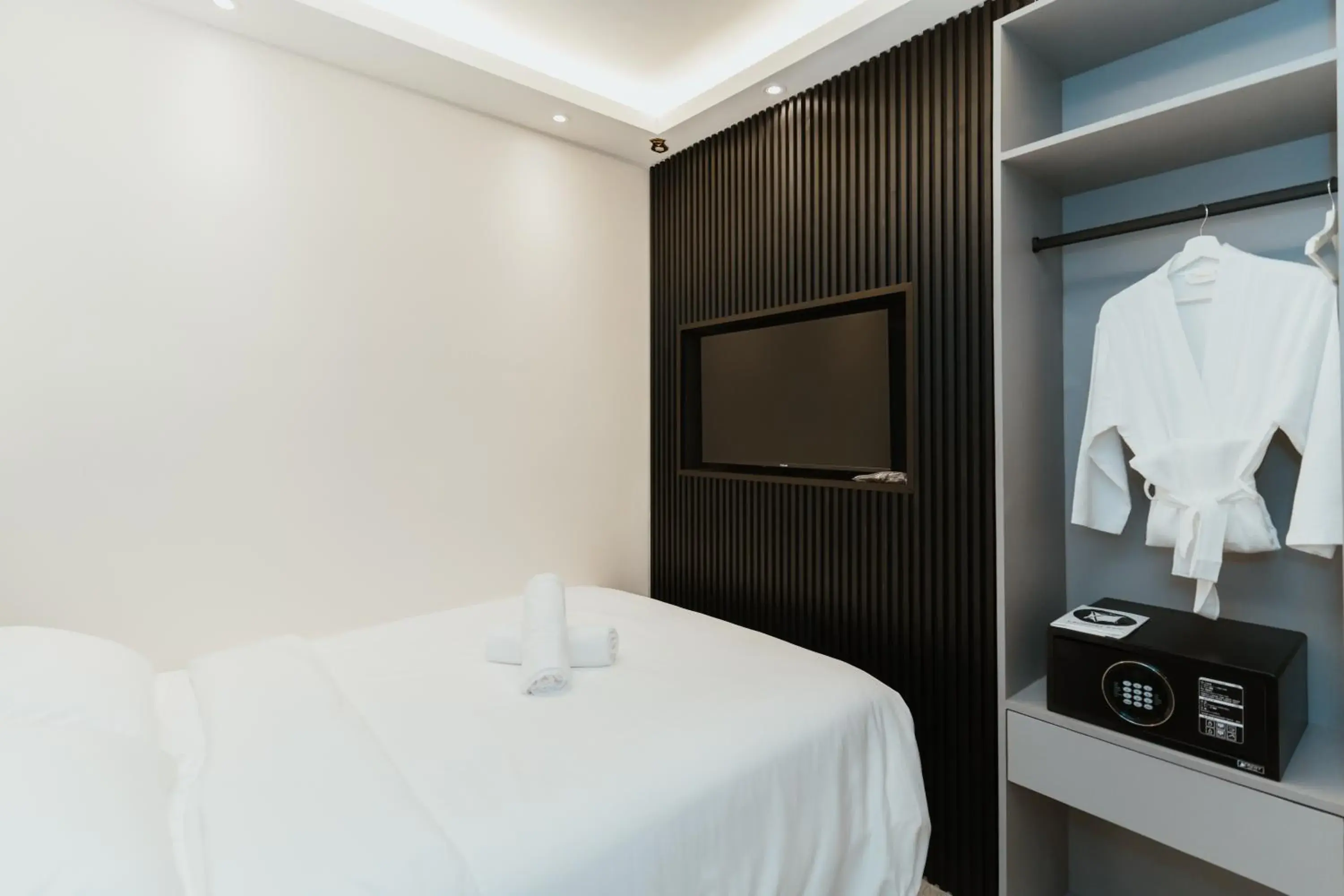 Bed in Brilliant Hotel Dan Spa Bed in Brilliant Hotel Dan Spa