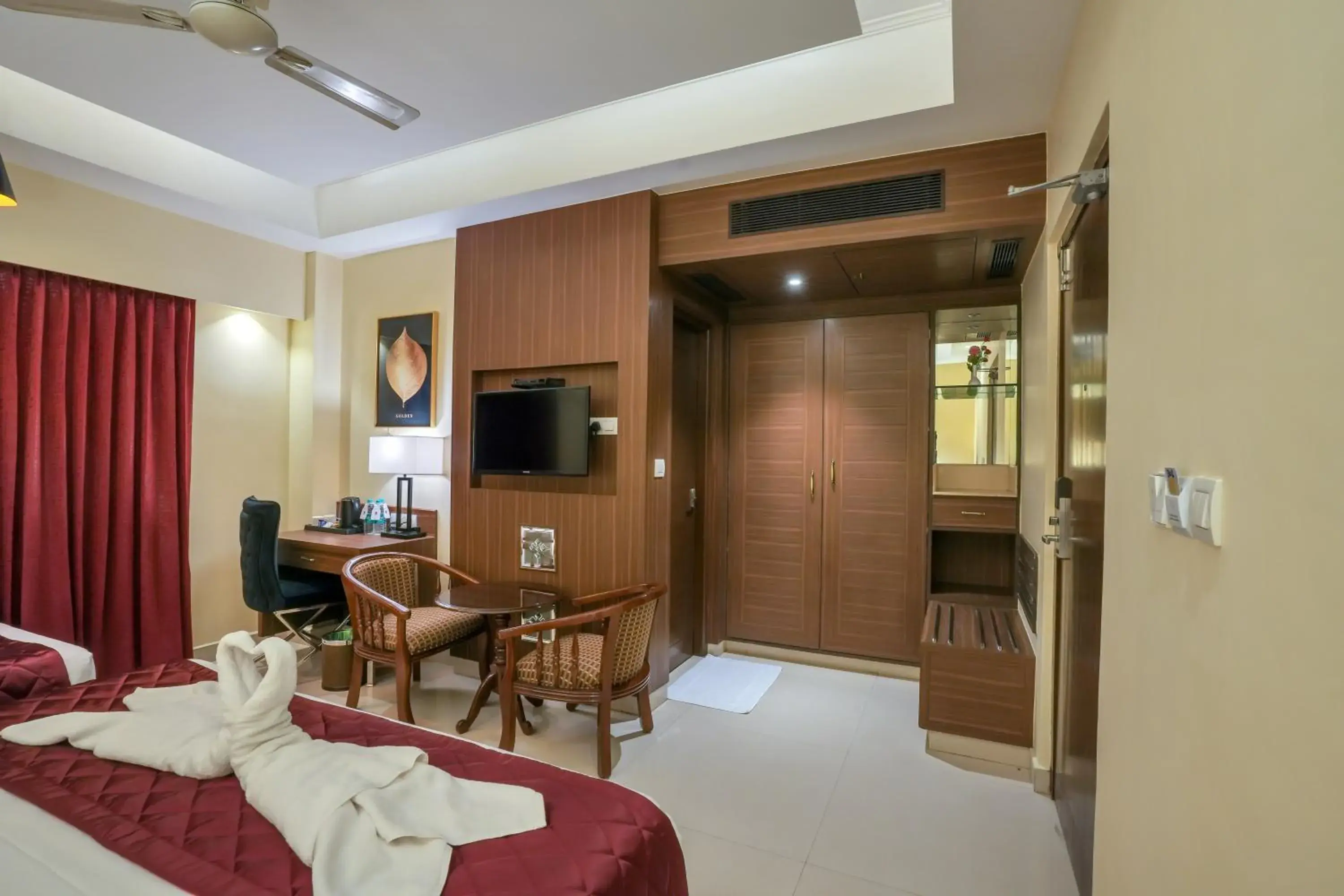 Bedroom, Bed in Park Avenue Hotel & Apartments Trichy Bedroom, Bed in Park Avenue Hotel & Apartments Trichy