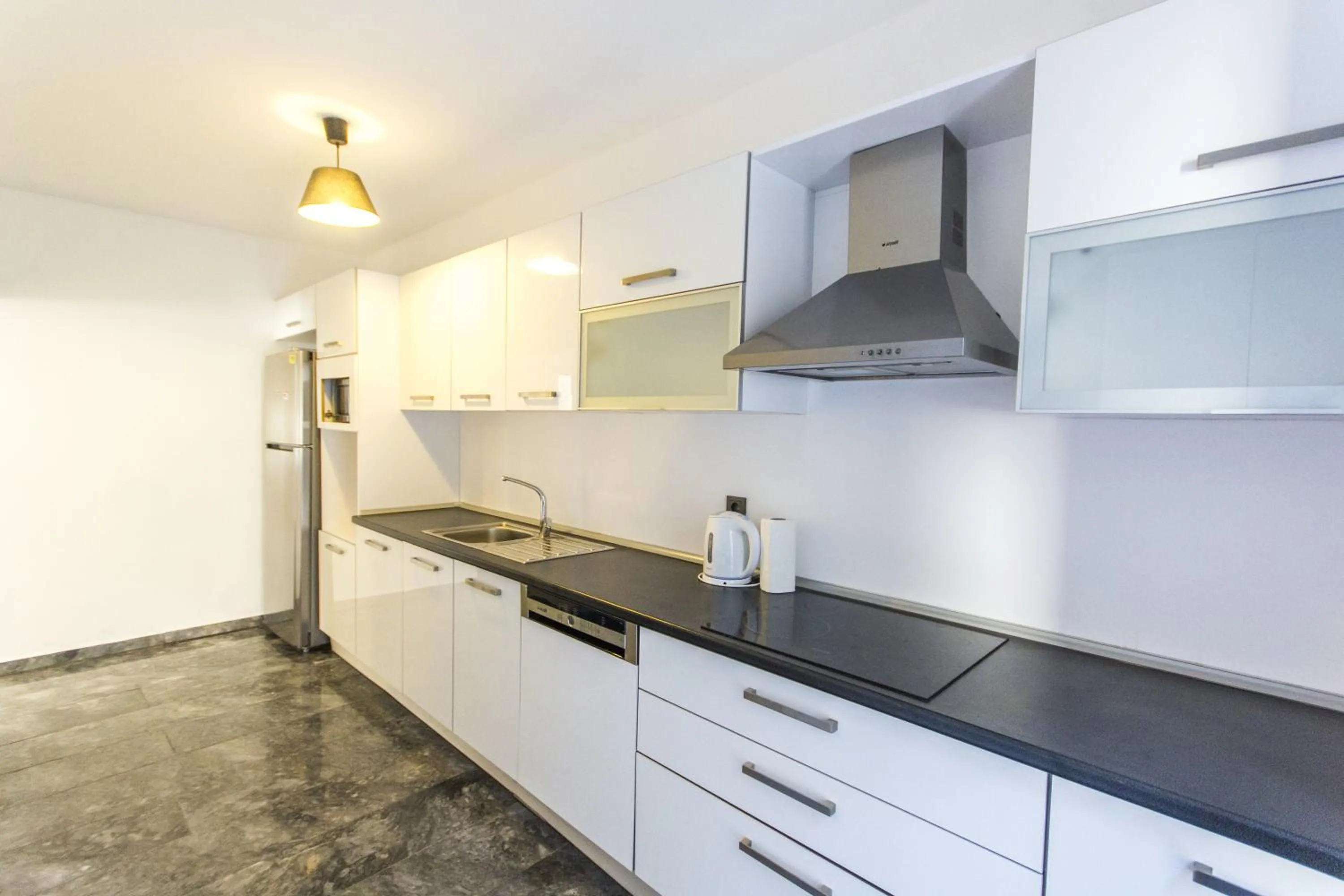 Kitchen or kitchenette in Nish Suites Atasehir