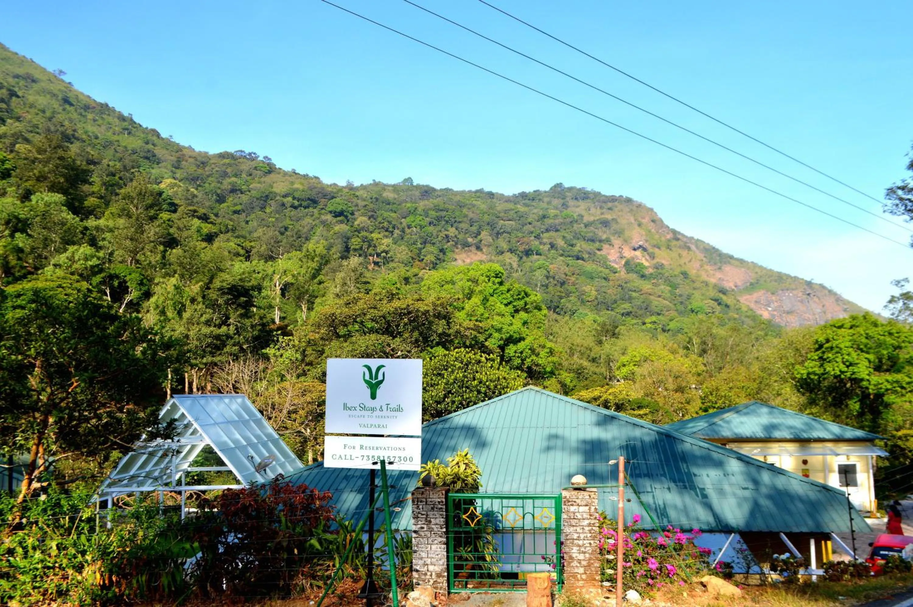 Property building in Ibex Resorts, Valparai Mistly