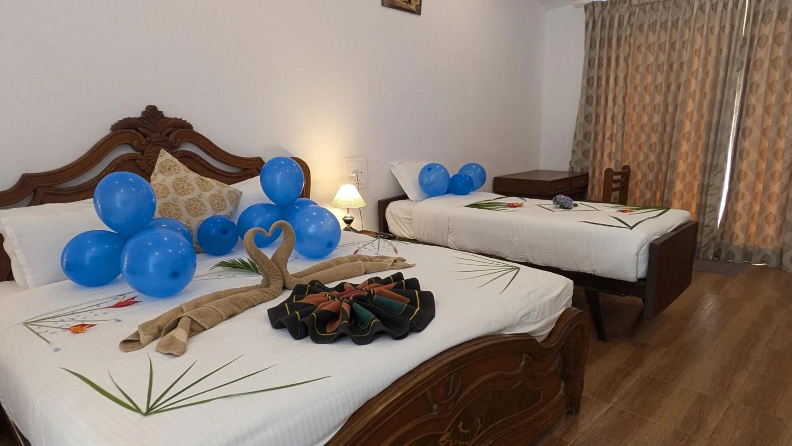 Decorative detail, Bed in Ibex Resorts, Valparai Mistly