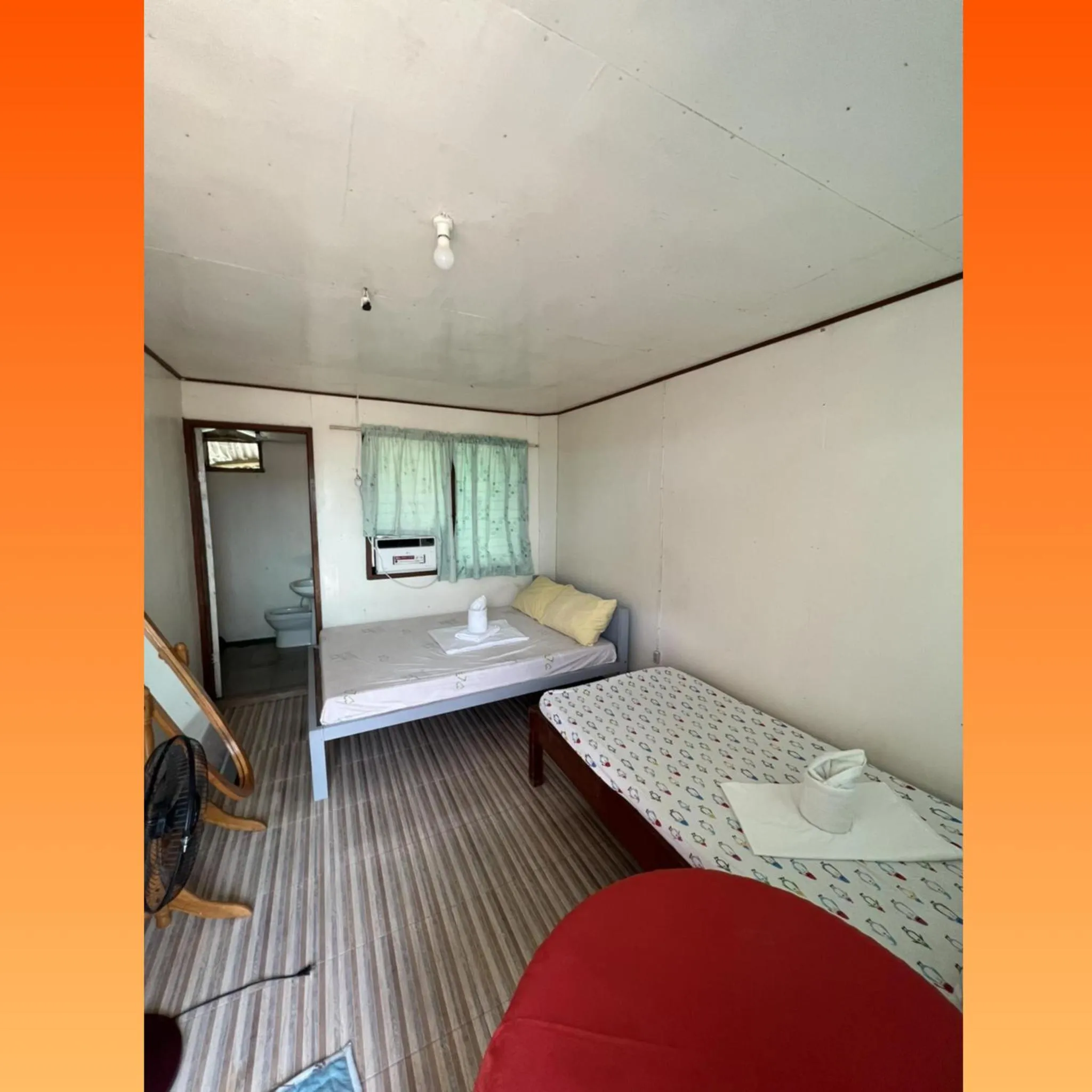 Bed in Floresitas Beach Resort