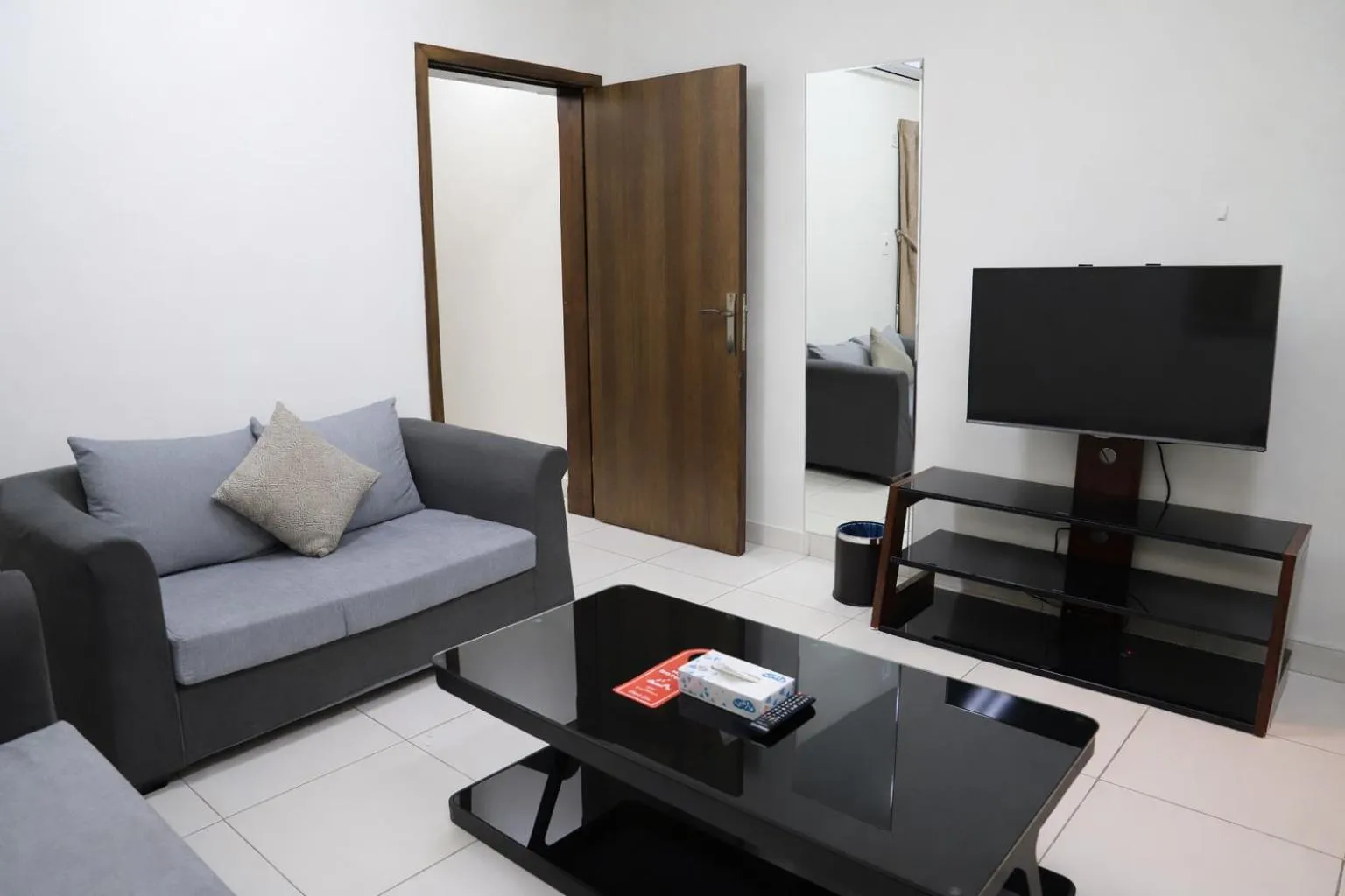 Living room in Binayat Hama Serviced Apartments