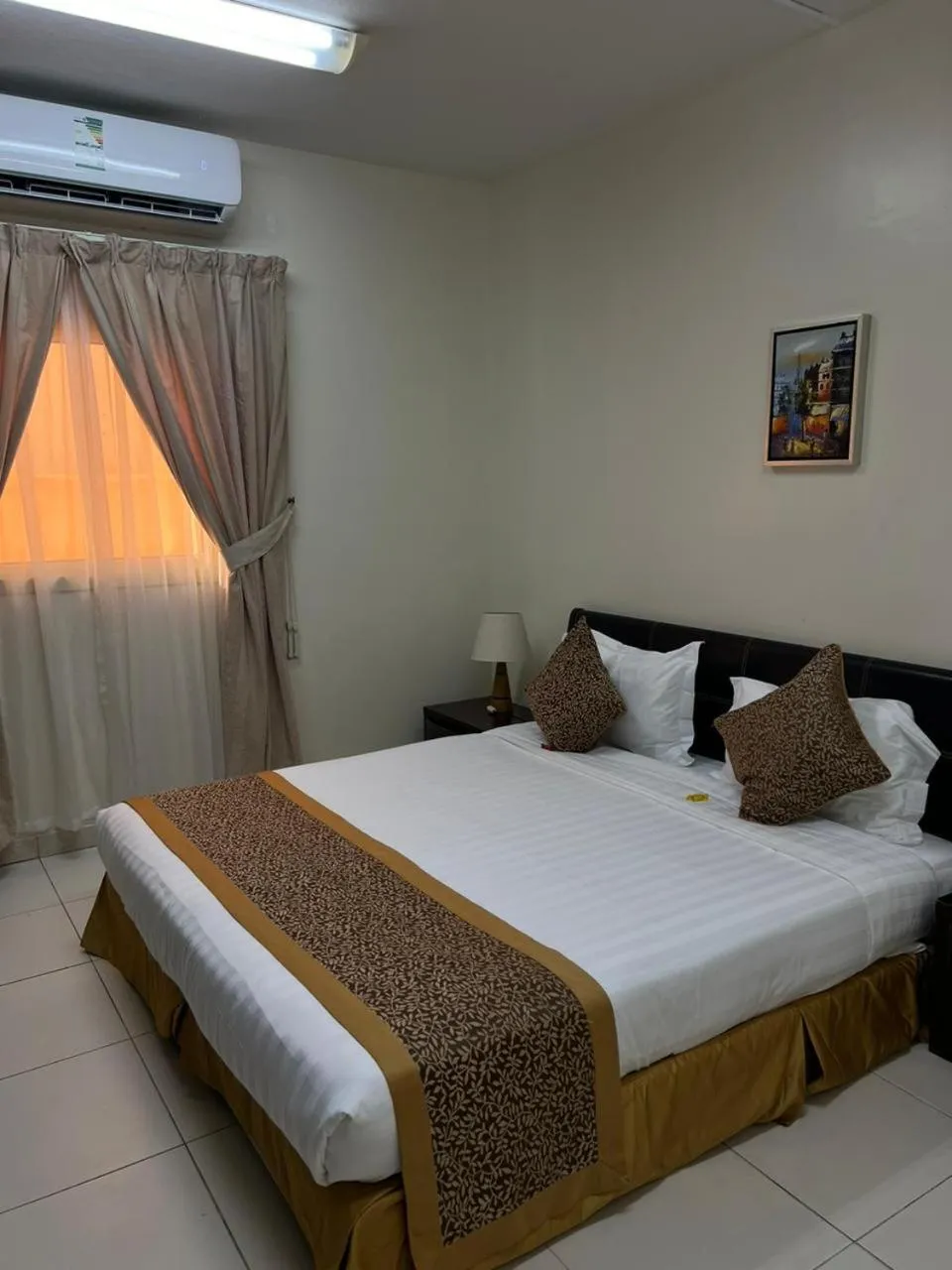 Bed in Binayat Hama Serviced Apartments