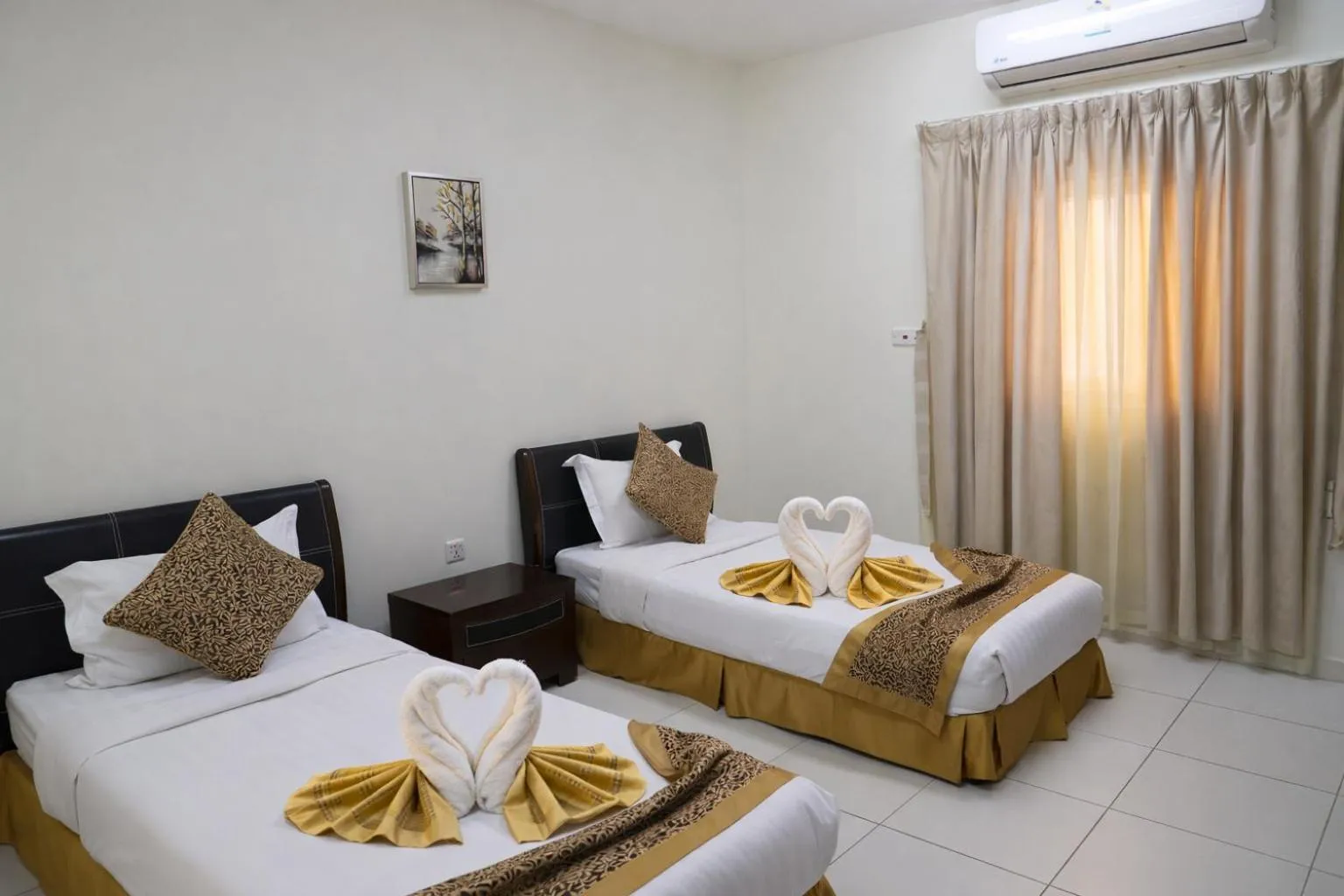 Bedroom, Bed in Binayat Hama Serviced Apartments