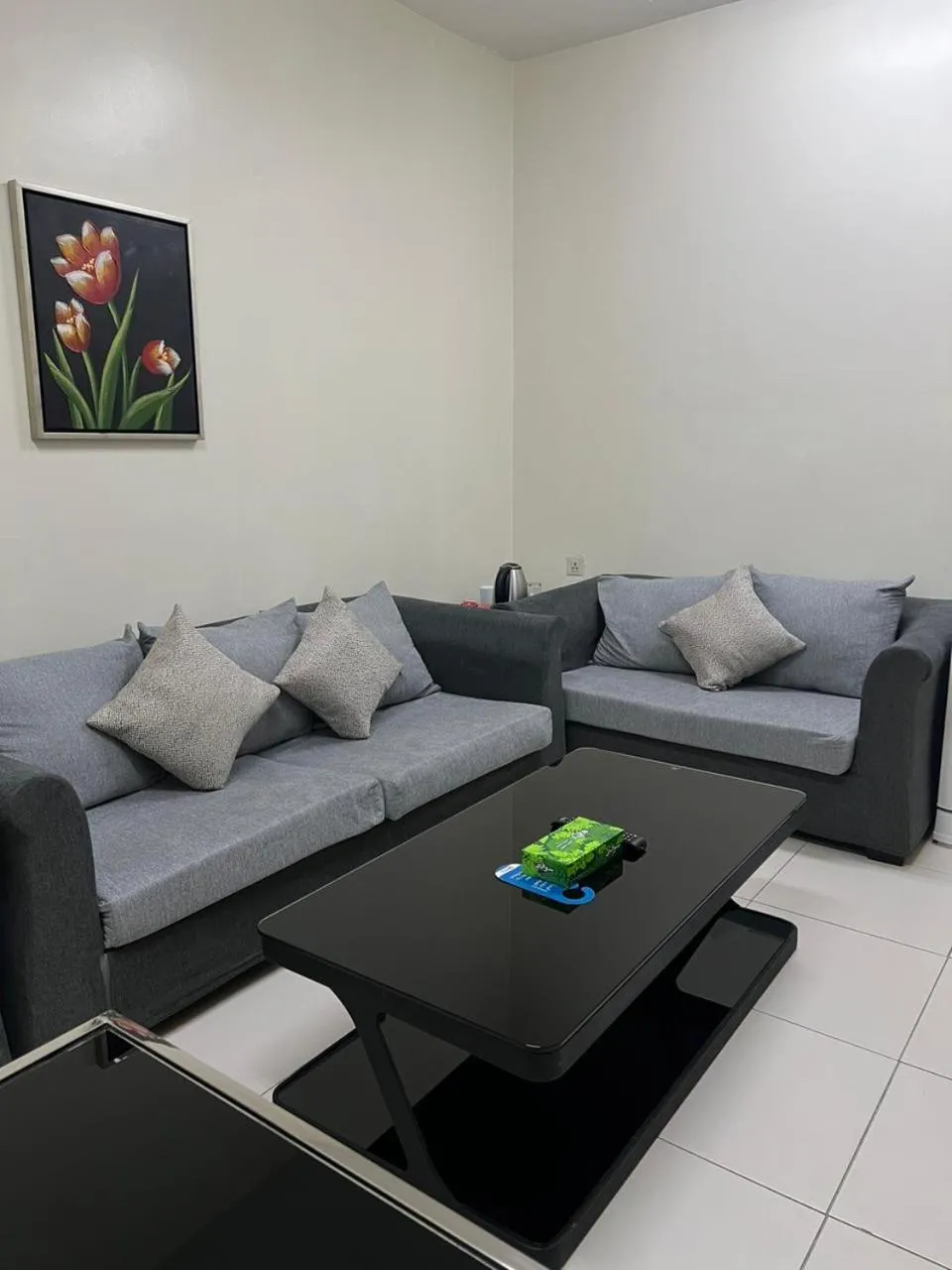 Living room in Binayat Hama Serviced Apartments