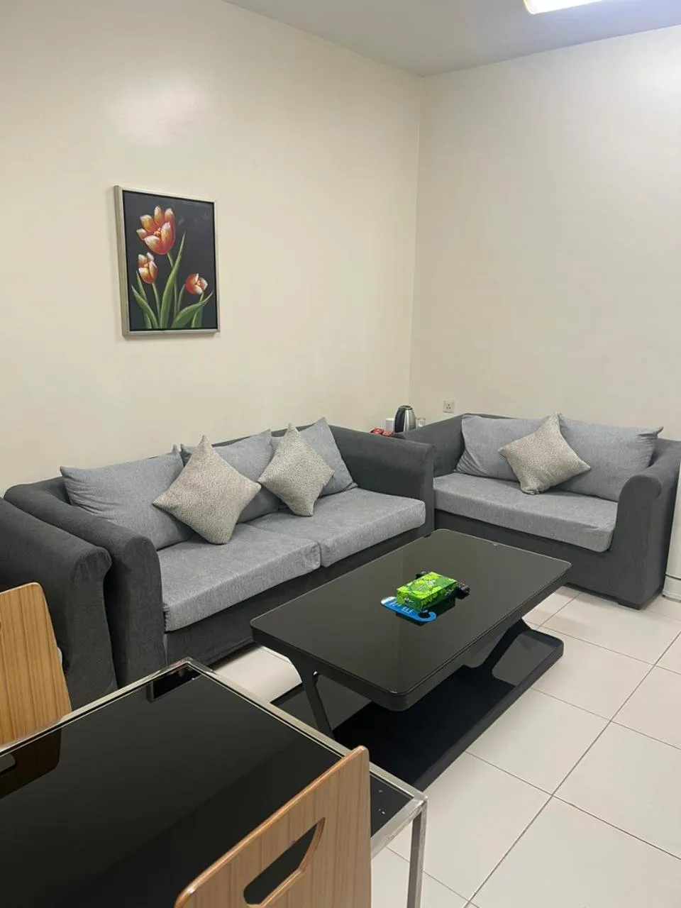 Living room in Binayat Hama Serviced Apartments