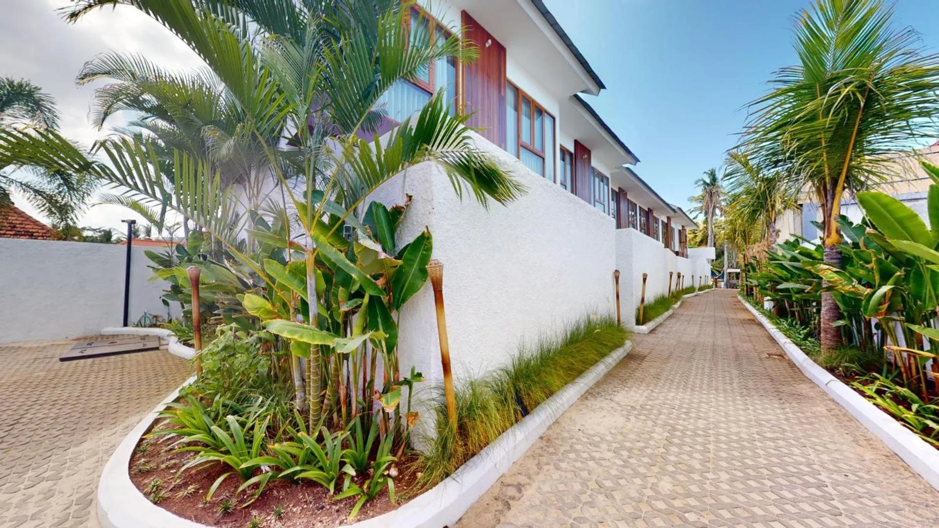 Facade/entrance in Segara Seaside Resort