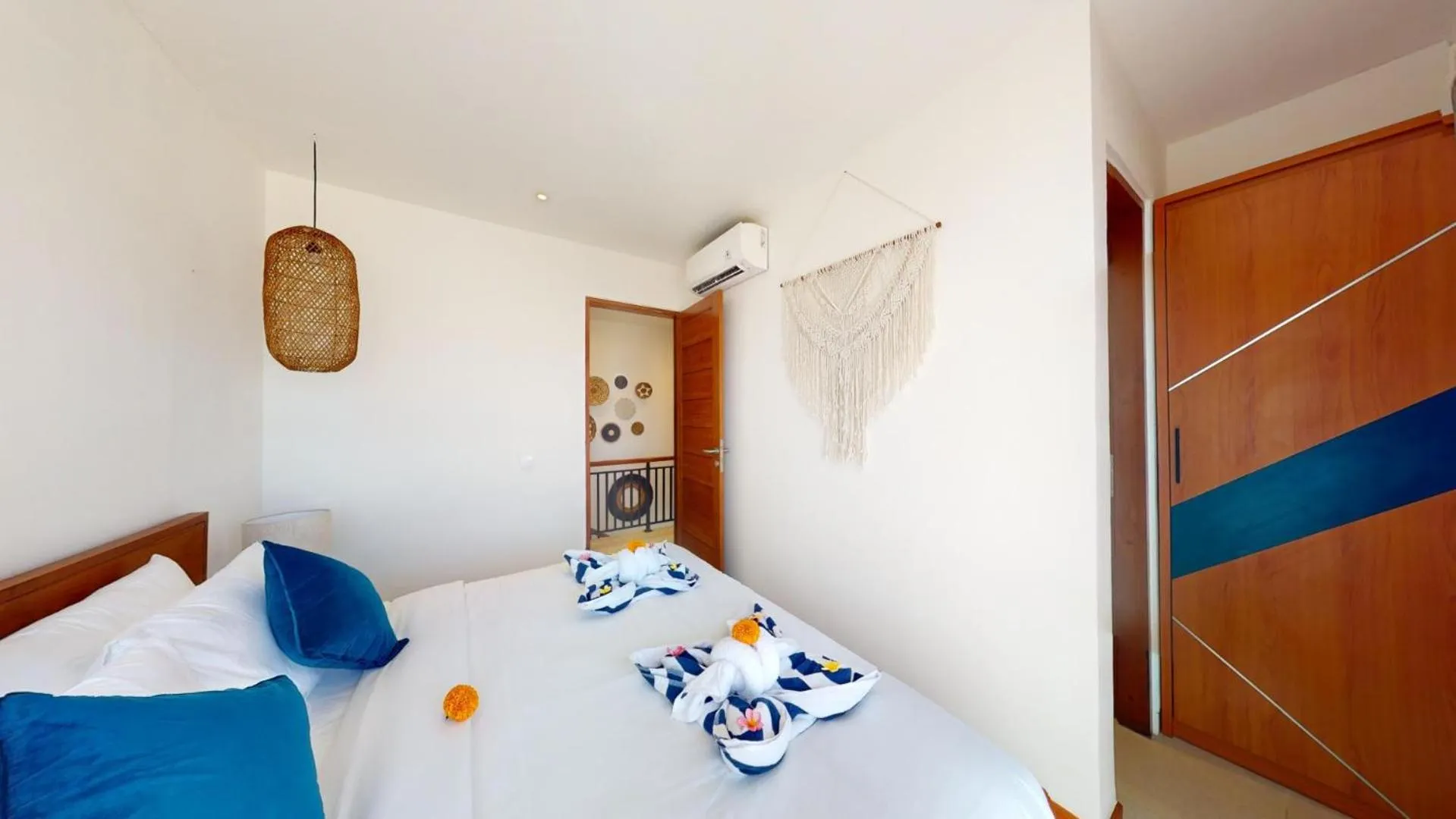 Bed in Segara Seaside Resort