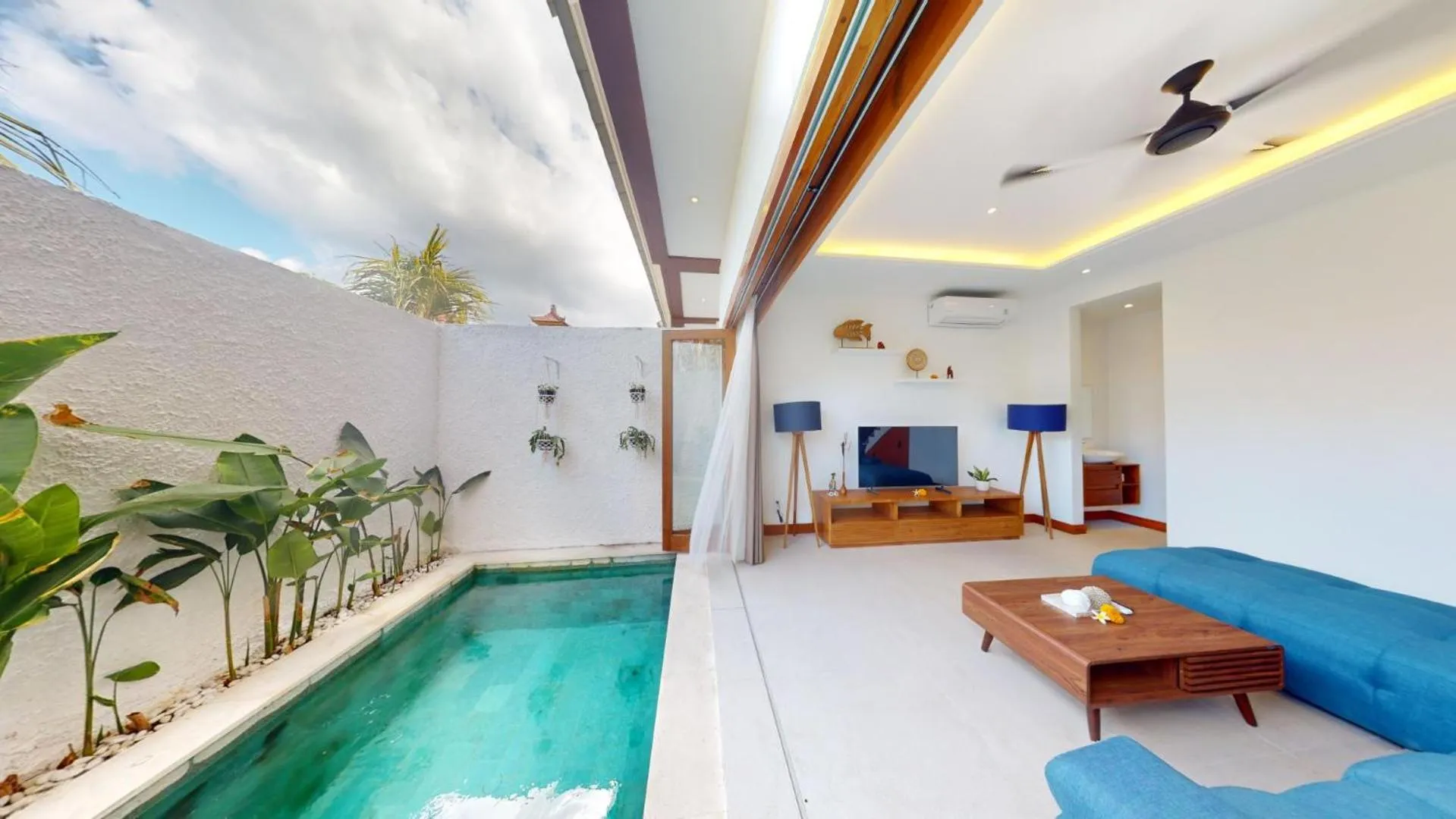 Living room in Segara Seaside Resort