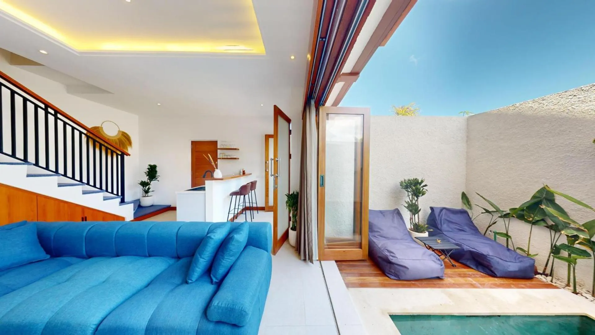 Living room, Bed in Segara Seaside Resort