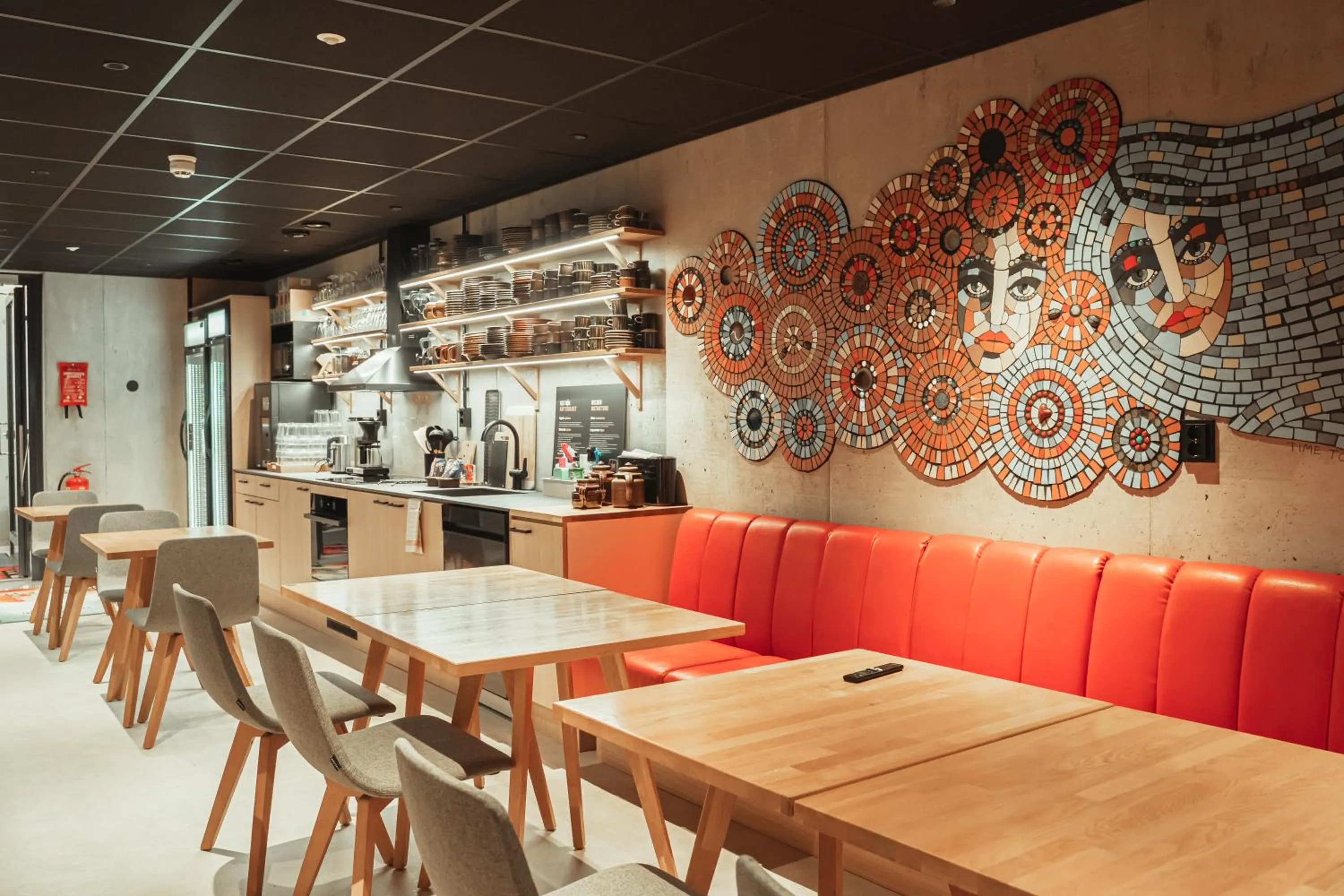 Communal lounge/ TV room in Time Hotel, Time To Stay art & boutique