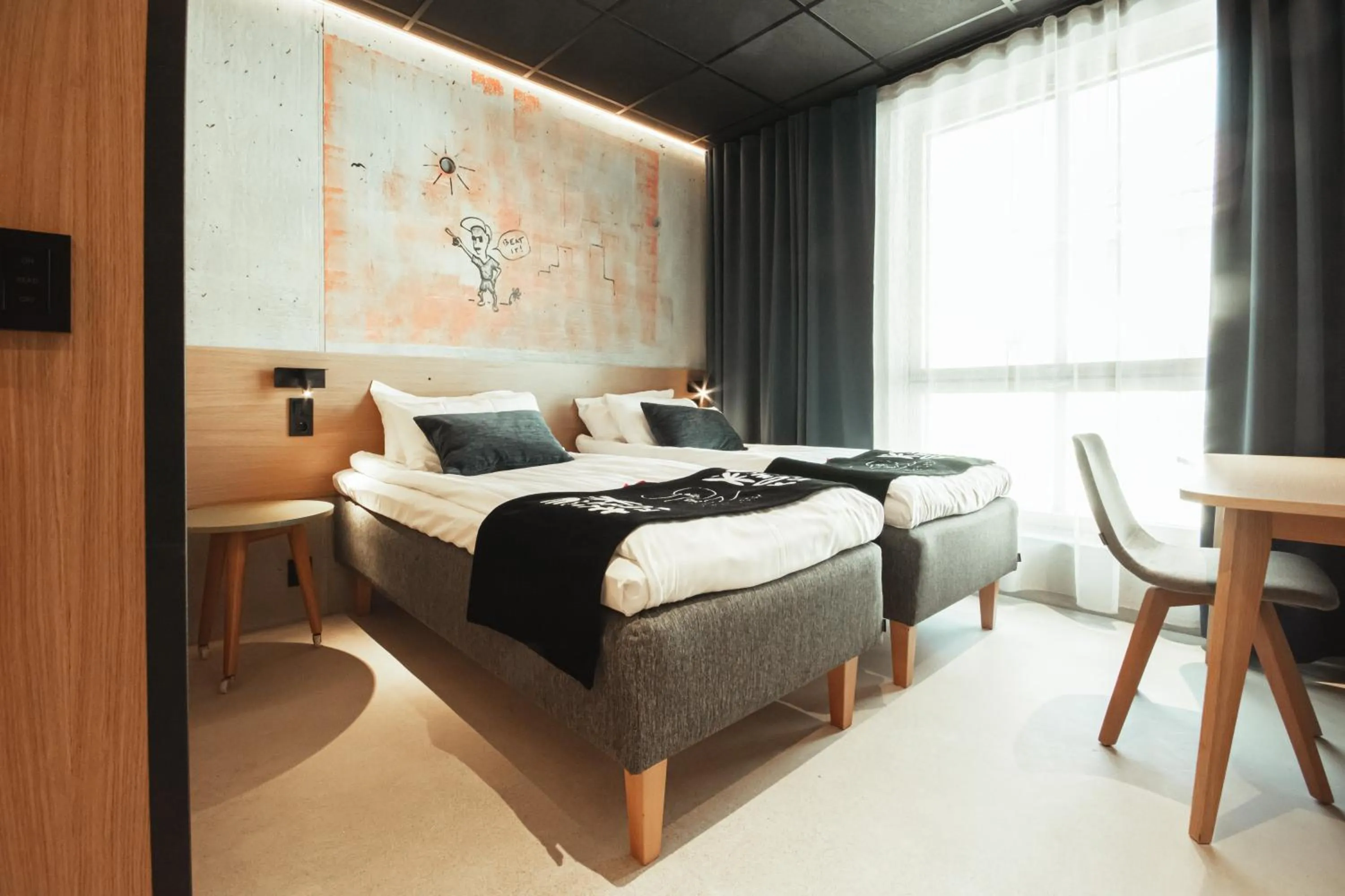 Bed in Time Hotel, Time To Stay art & boutique
