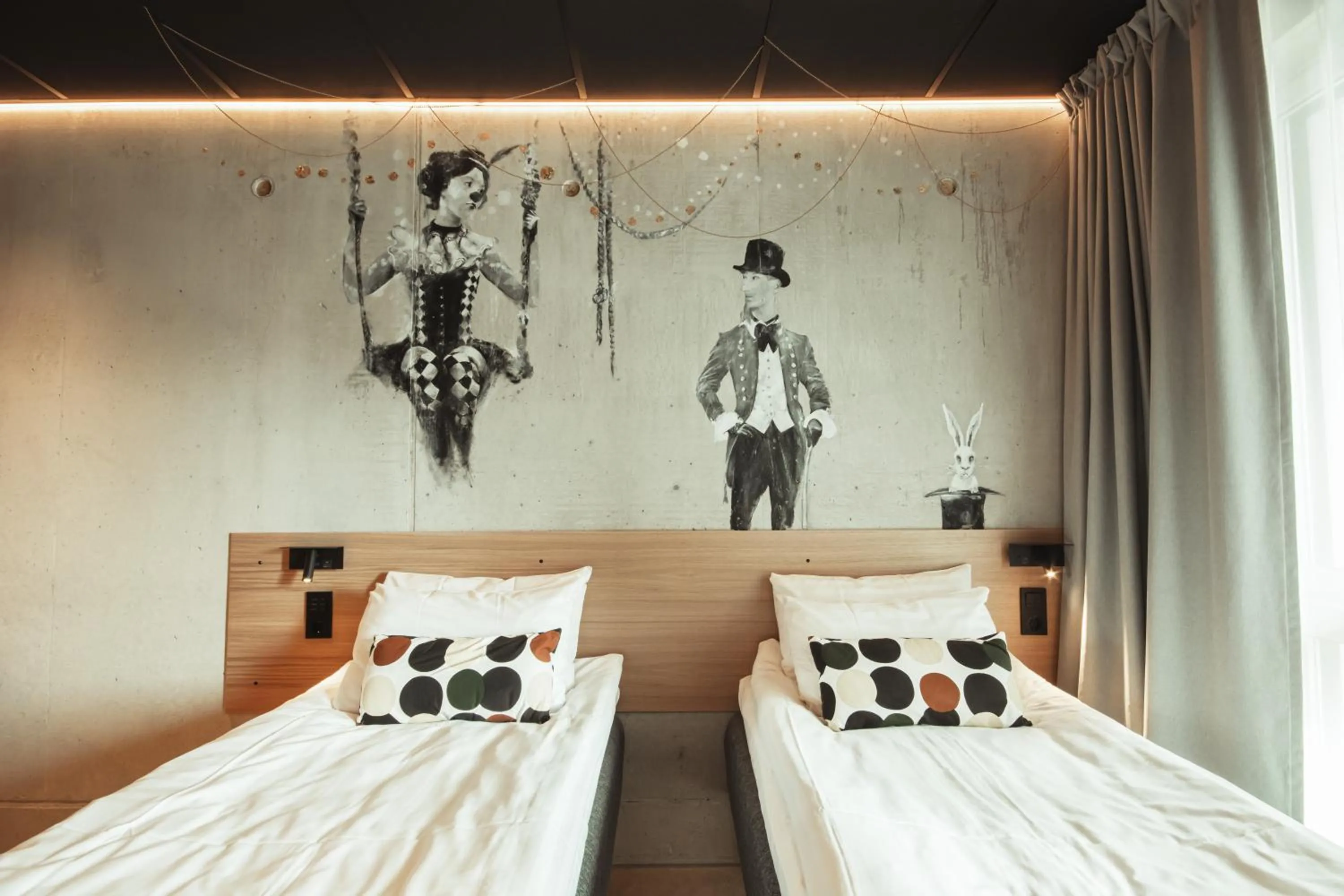Bed in Time Hotel, Time To Stay art & boutique