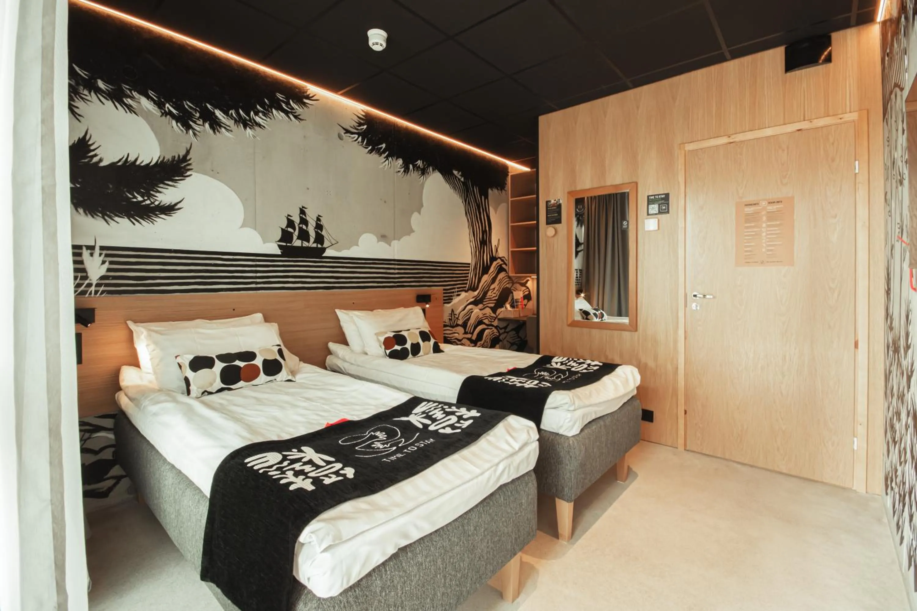 Bed in Time Hotel, Time To Stay art & boutique