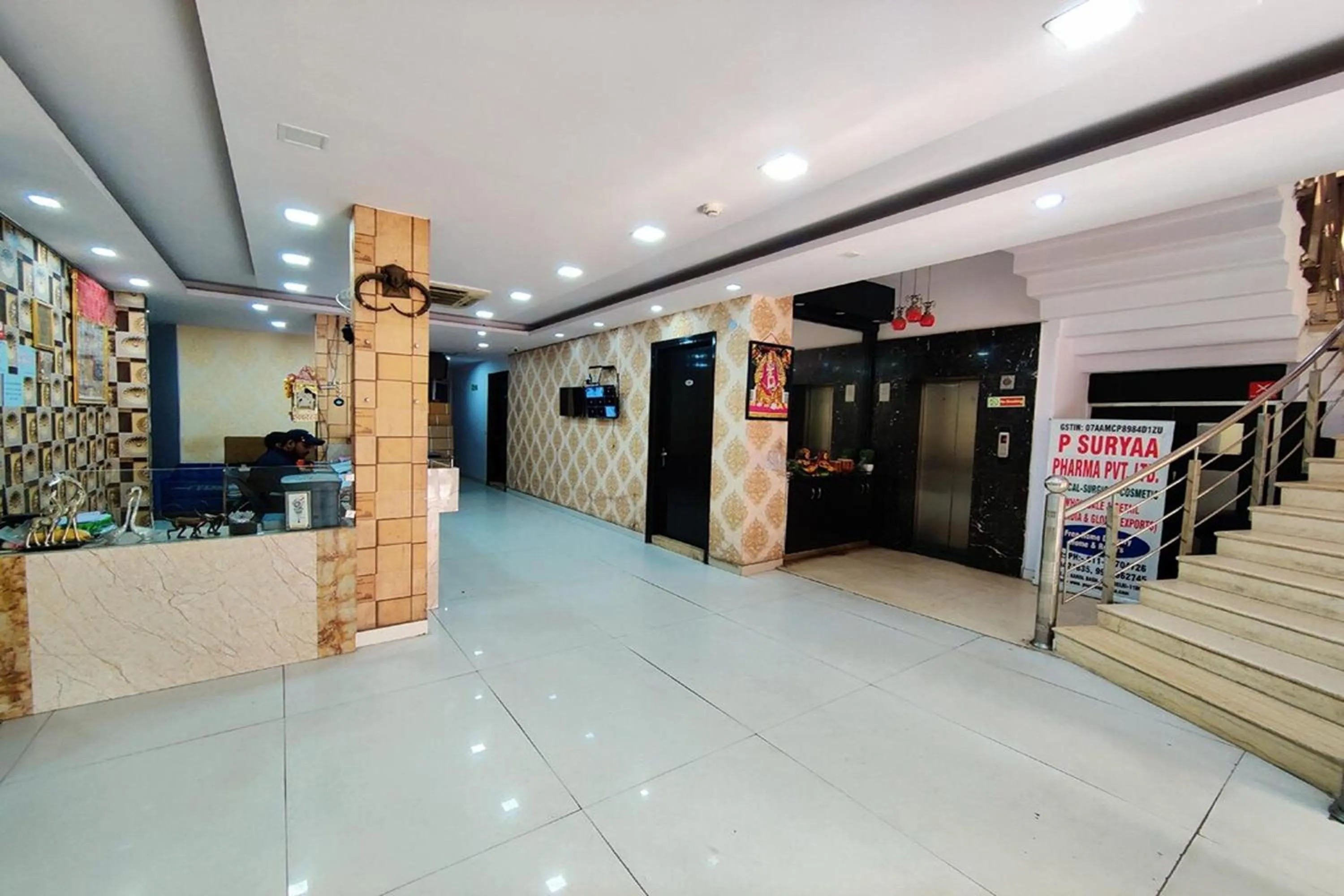 Lobby or reception in Hotel Asko International