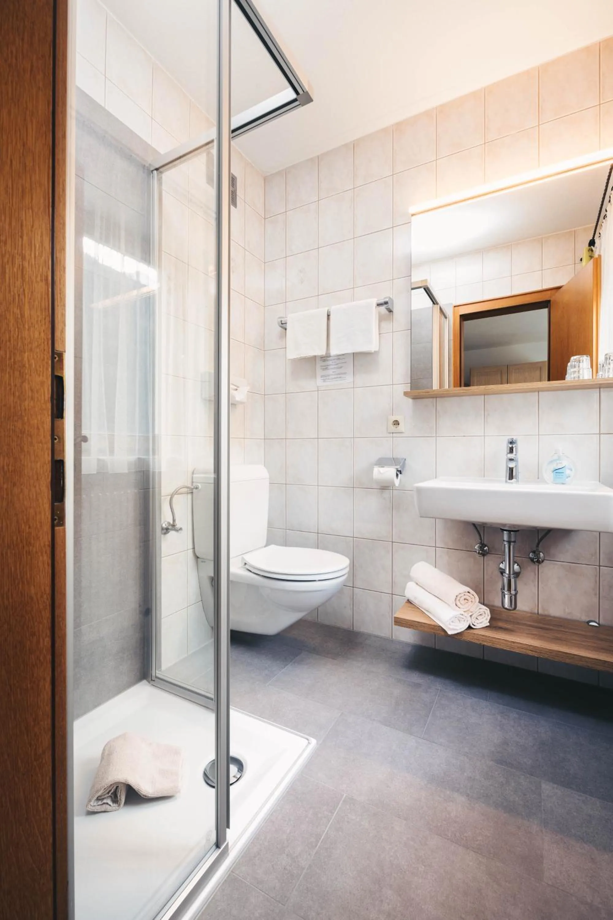 Bathroom in Hotel Grissemann