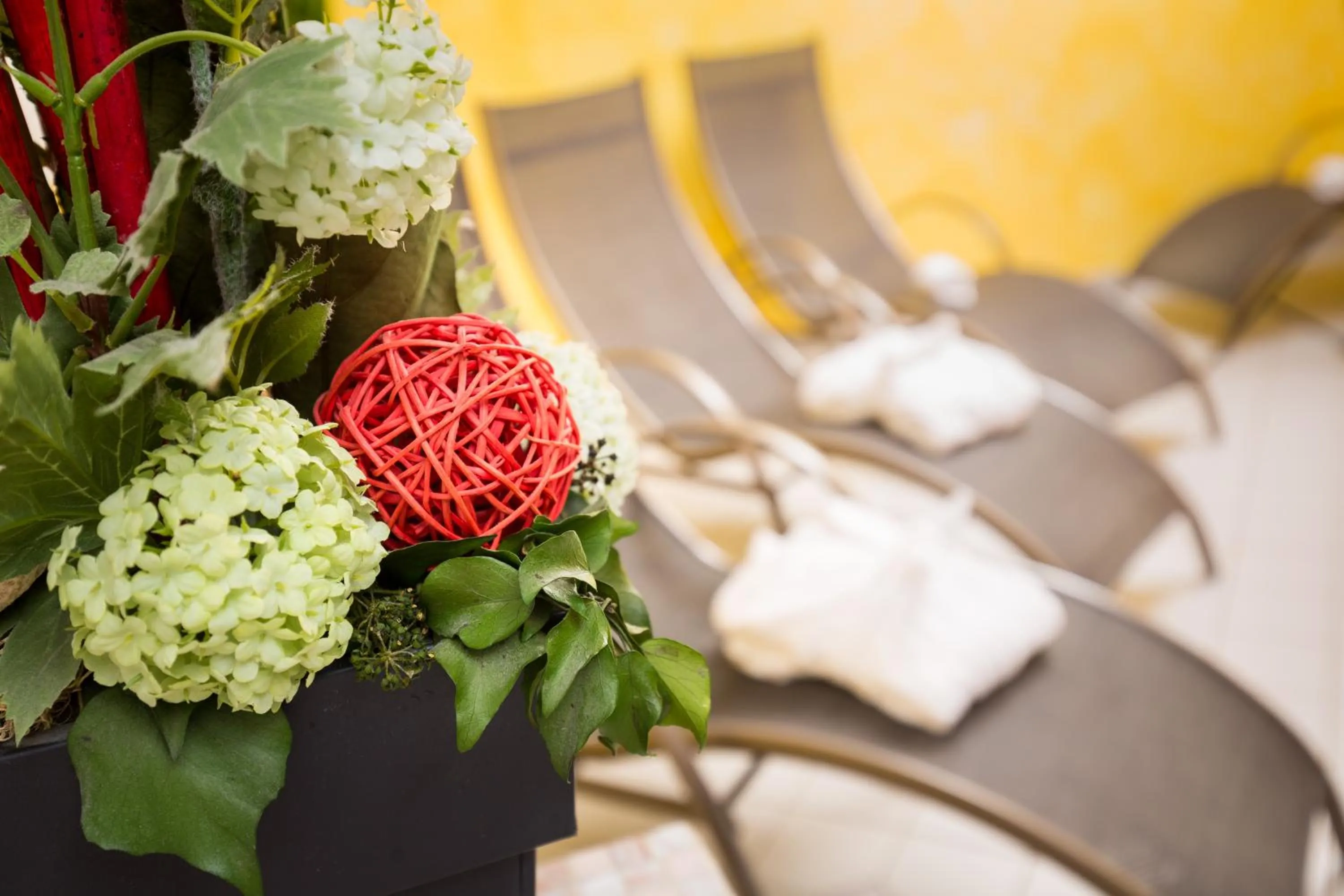 Living room, Bed in Hotel Grissemann