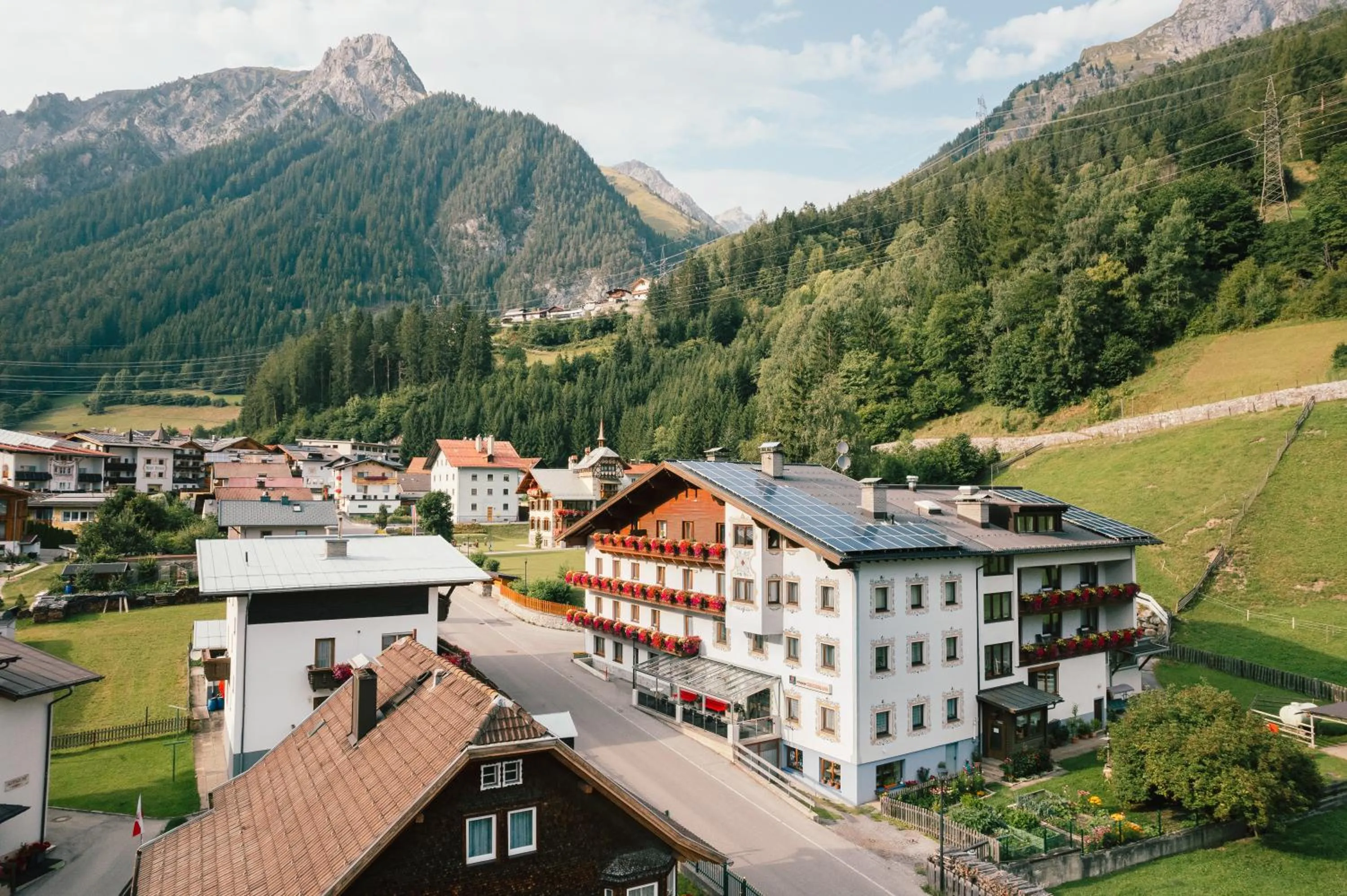 Property building in Hotel Grissemann
