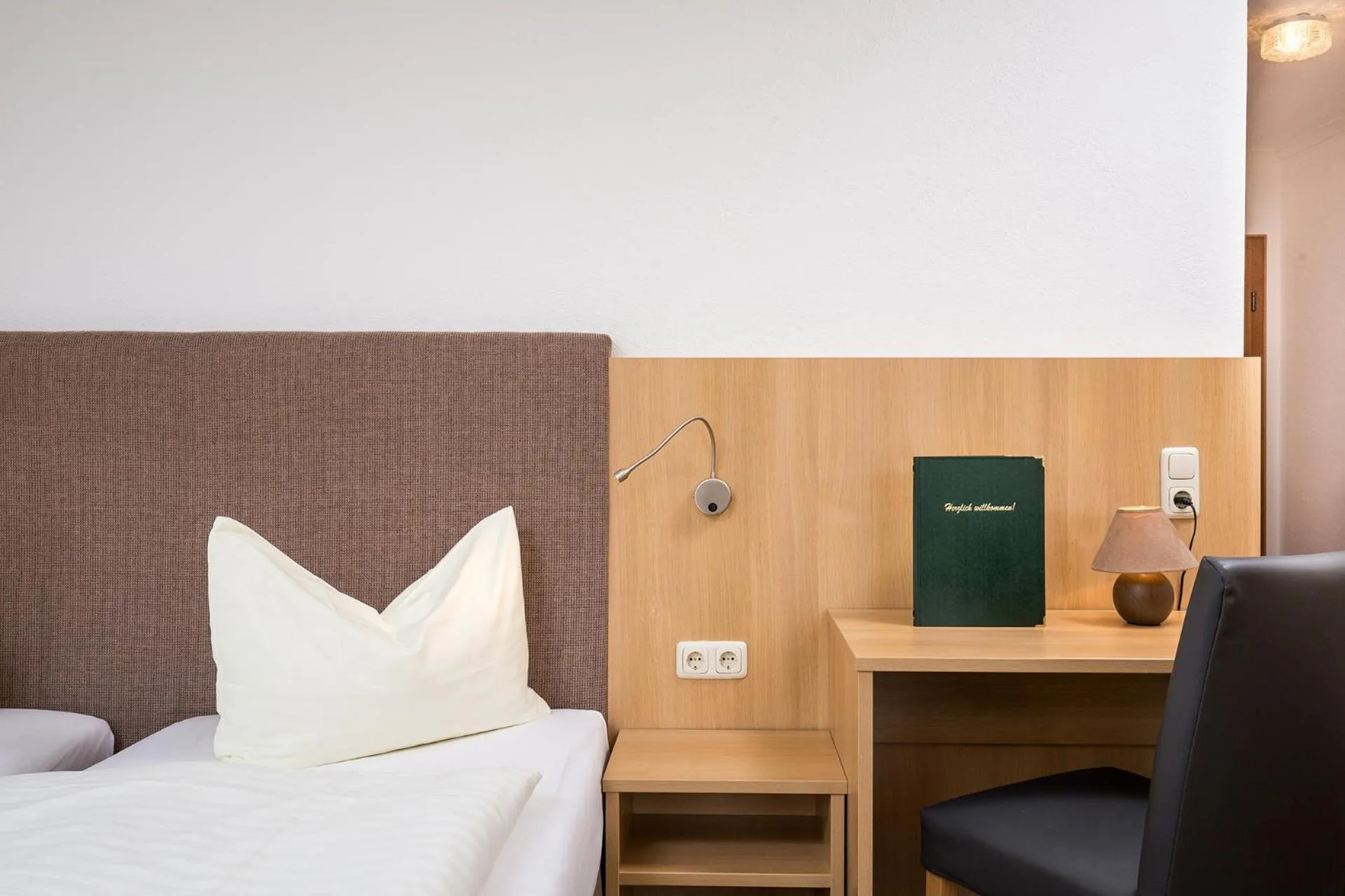 Bed in Hotel Grissemann