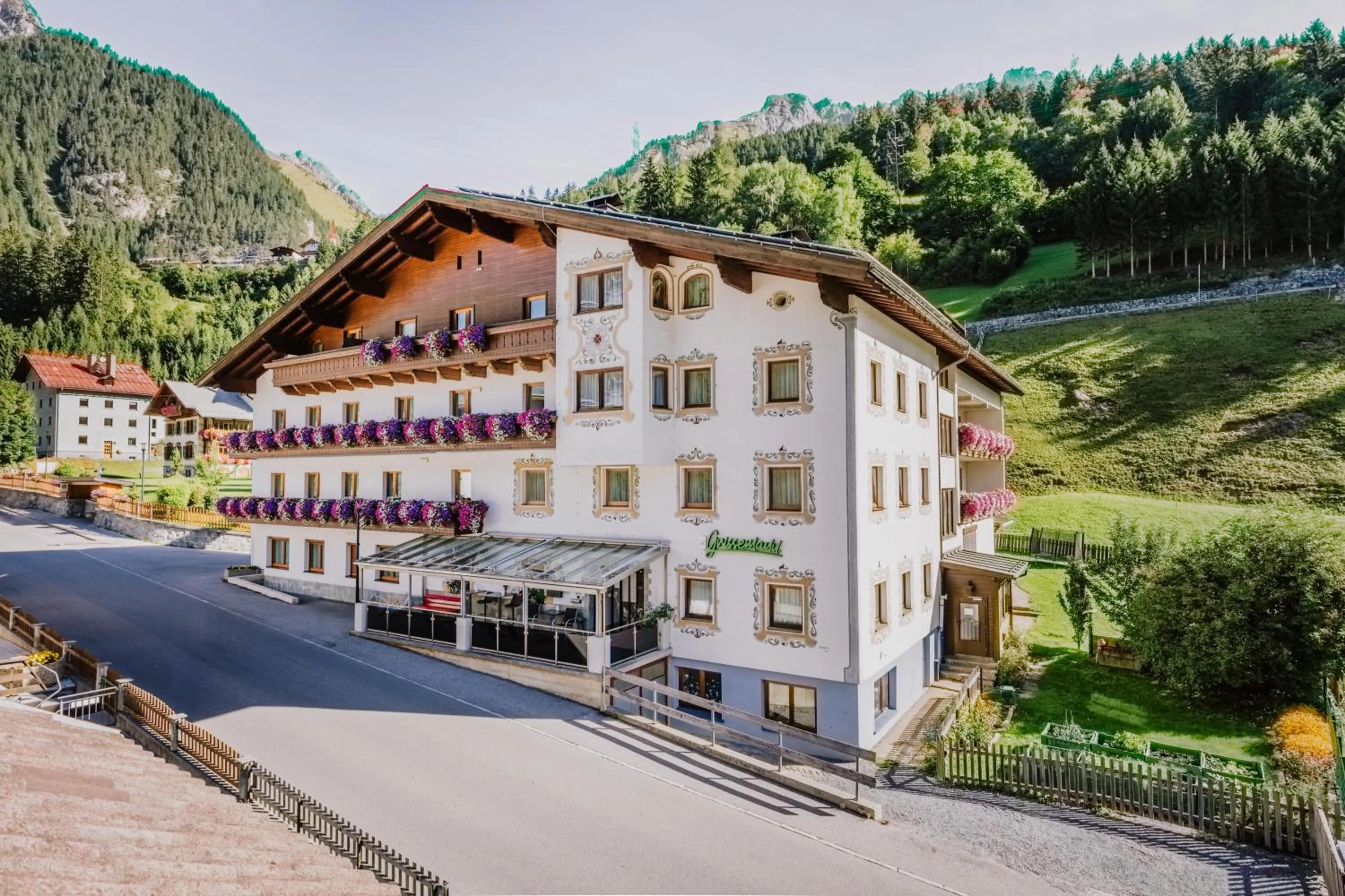 Property building in Hotel Grissemann