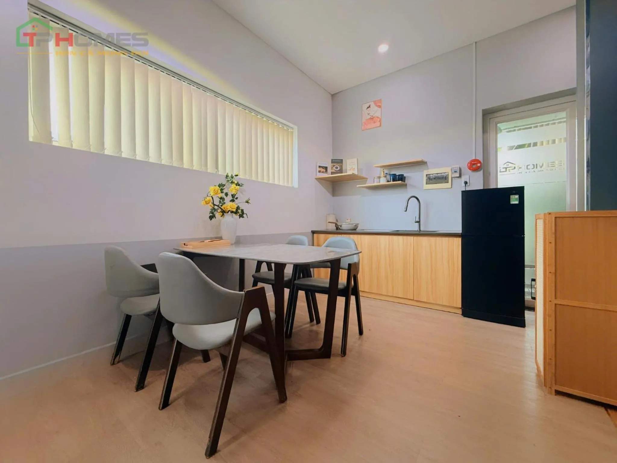 Communal kitchen in TPHomes Sala