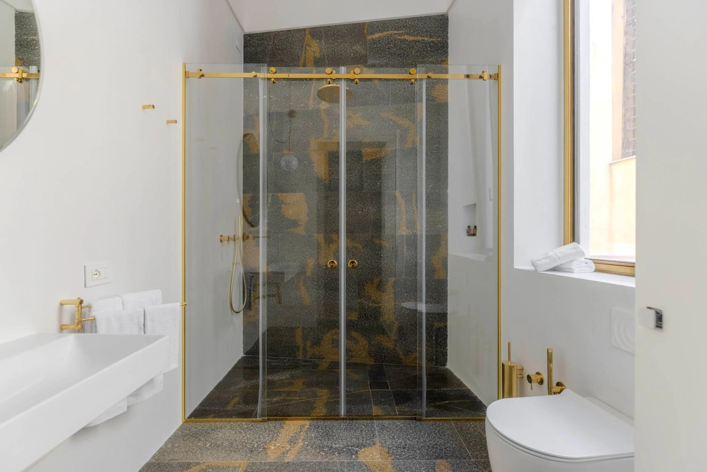 Shower in Dome Hotel