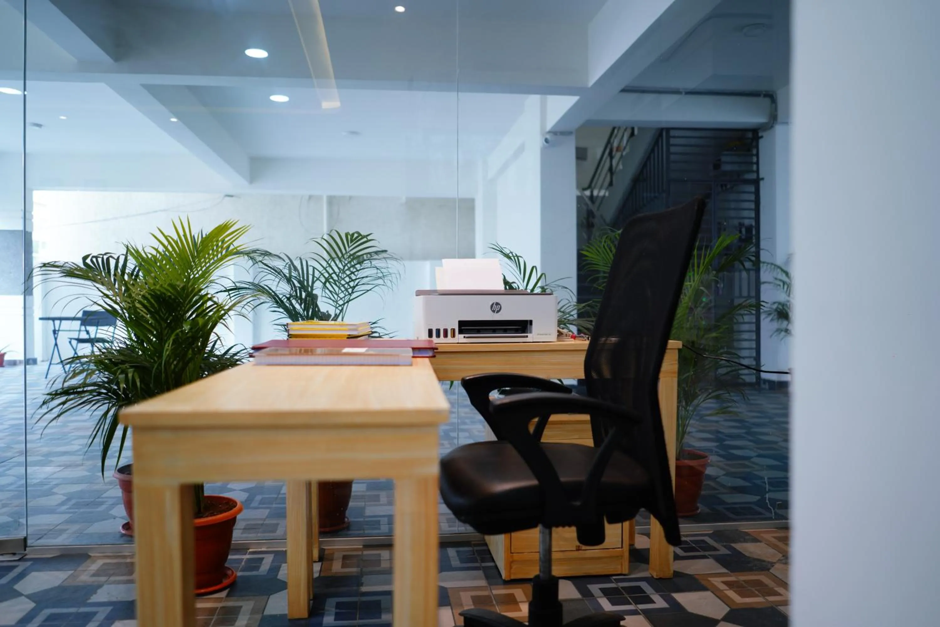 Lobby or reception in Enkay Service Apartments