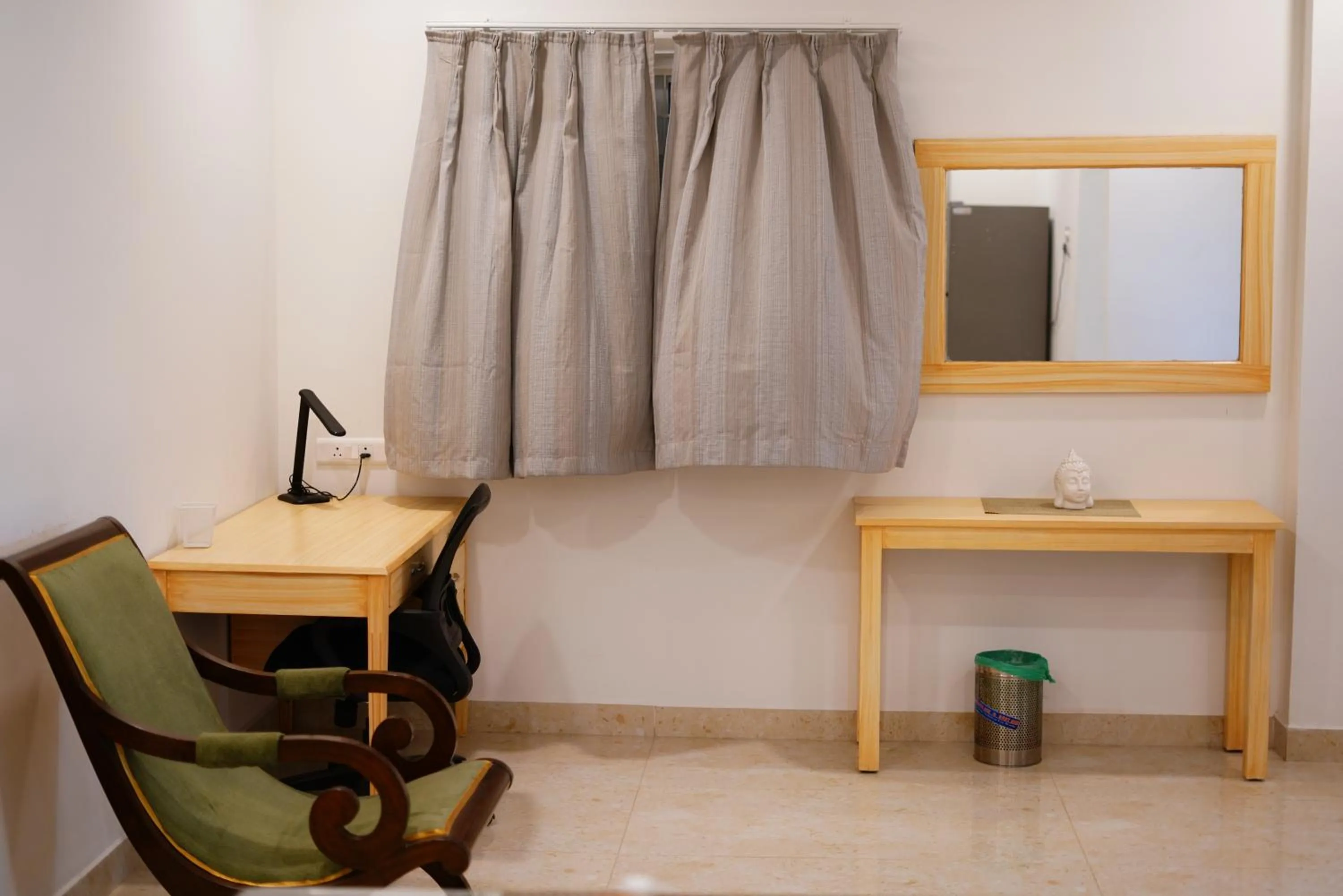 Seating area in Enkay Service Apartments