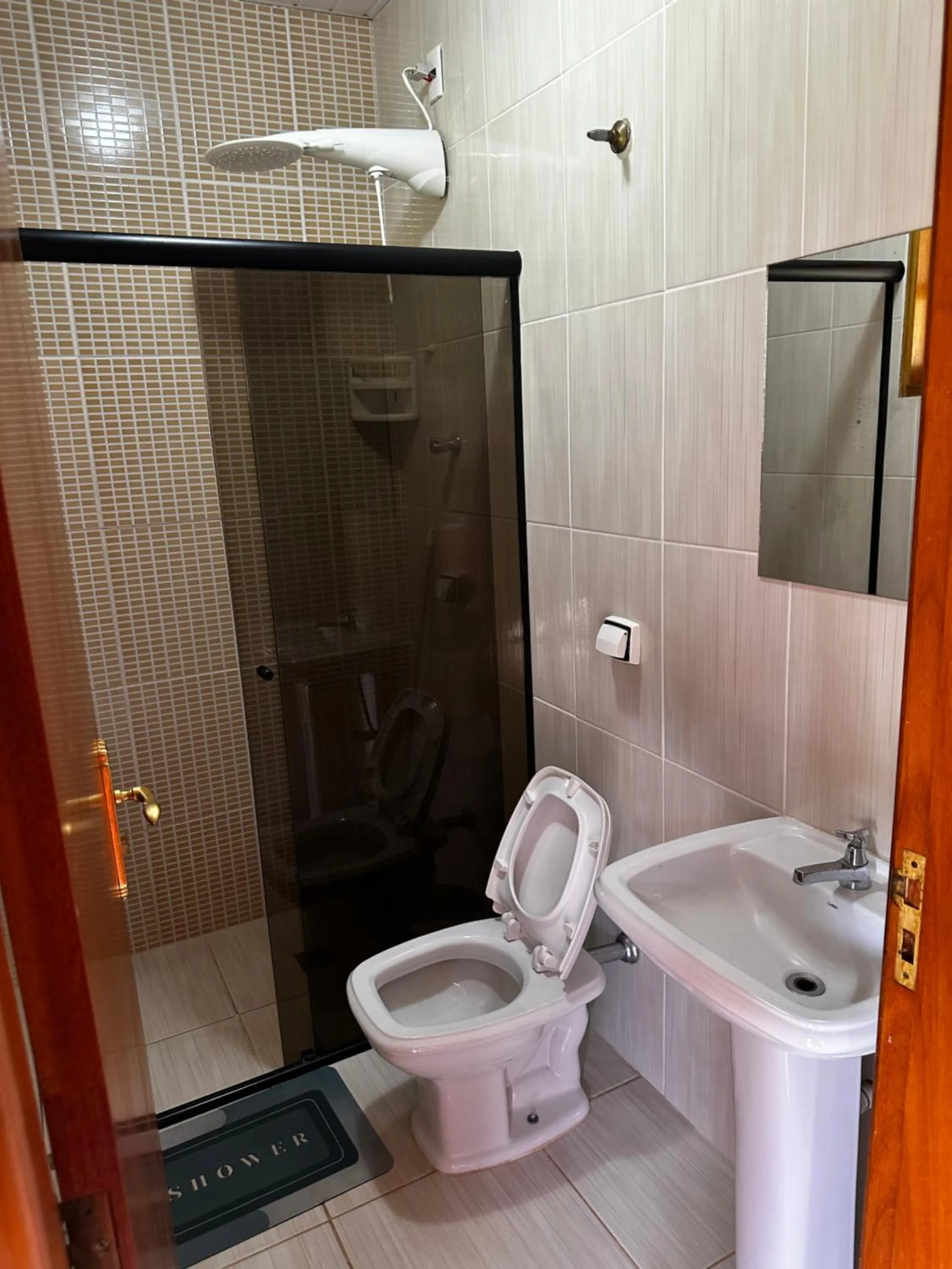 Shower in Pousada Natalino Broleze