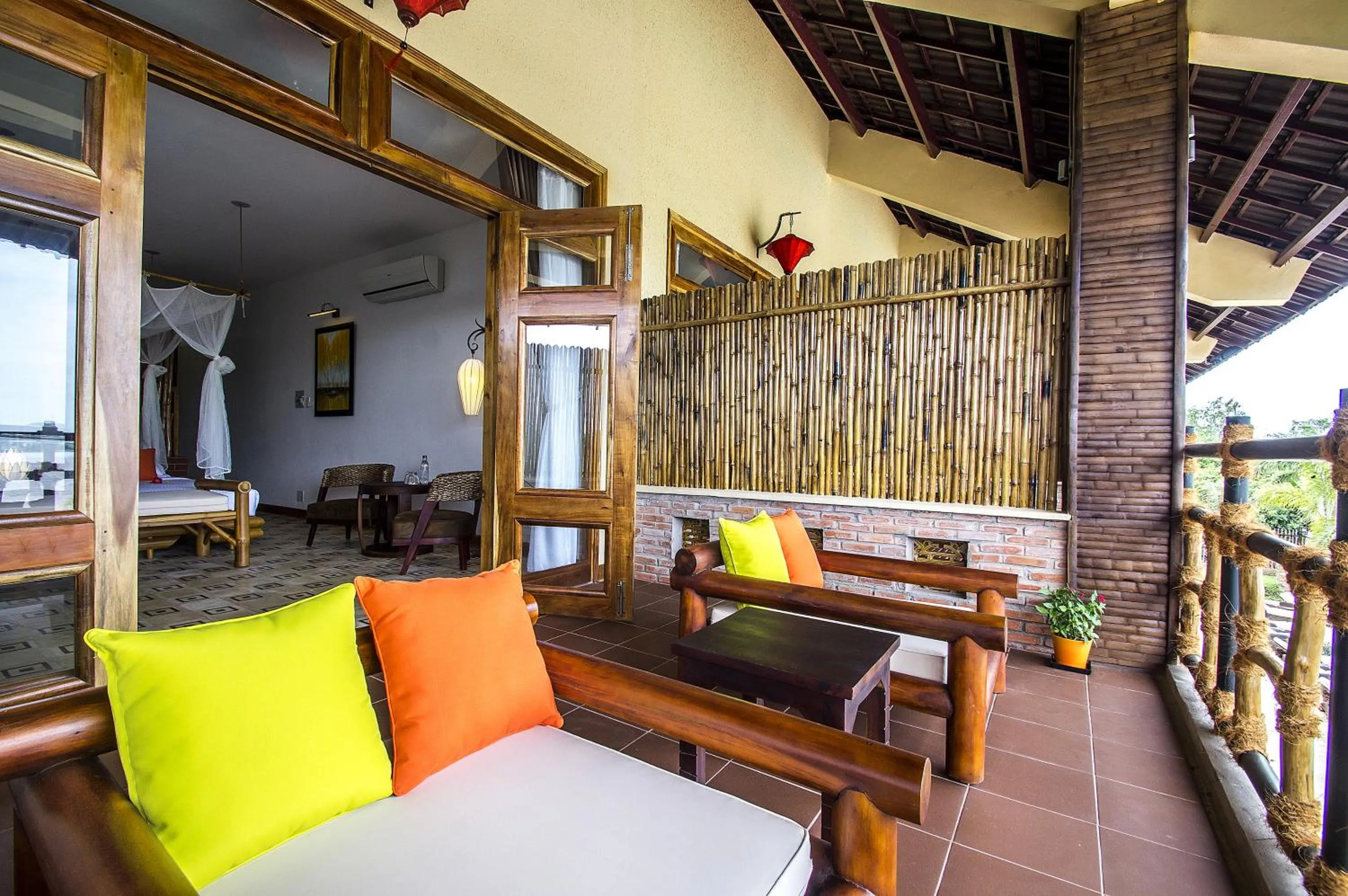 Balcony/Terrace in The Island Lodge