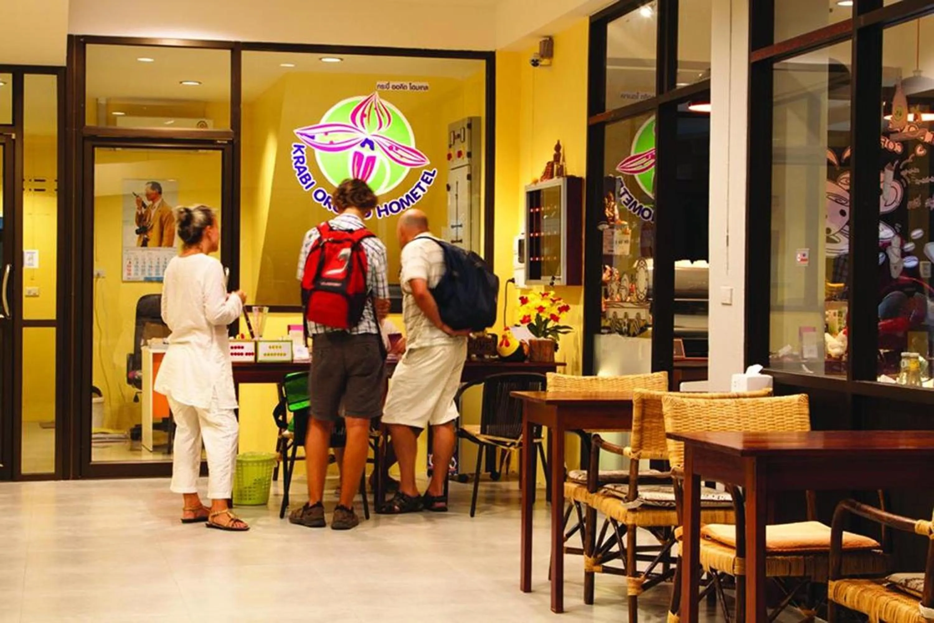 Lobby or reception in Krabi Orchid Hometel