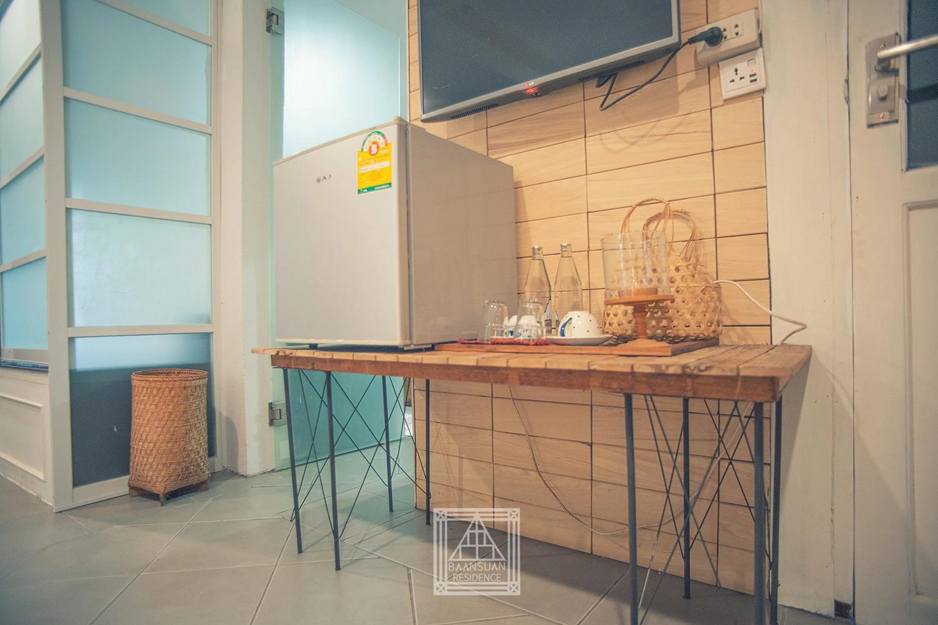 Decorative detail in Baan Suan Residence เฮือนพักบ้านสวน