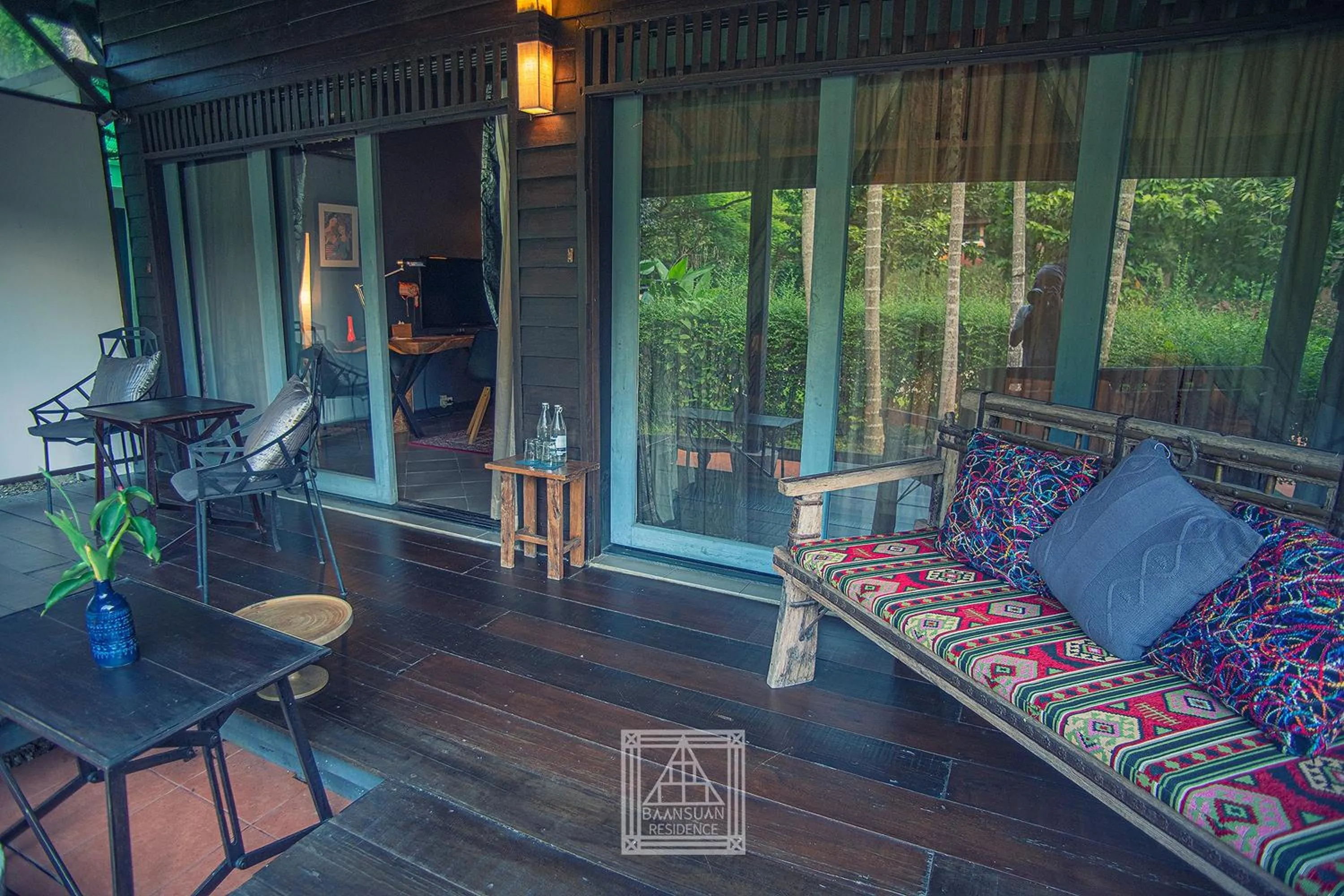 Balcony/Terrace in Baan Suan Residence เฮือนพักบ้านสวน