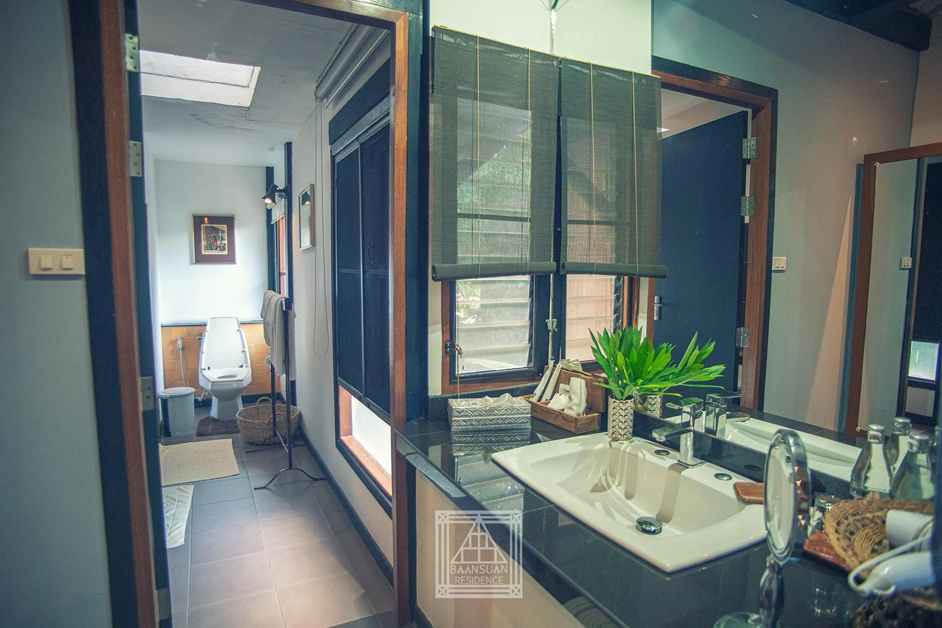 Bathroom in Baan Suan Residence เฮือนพักบ้านสวน