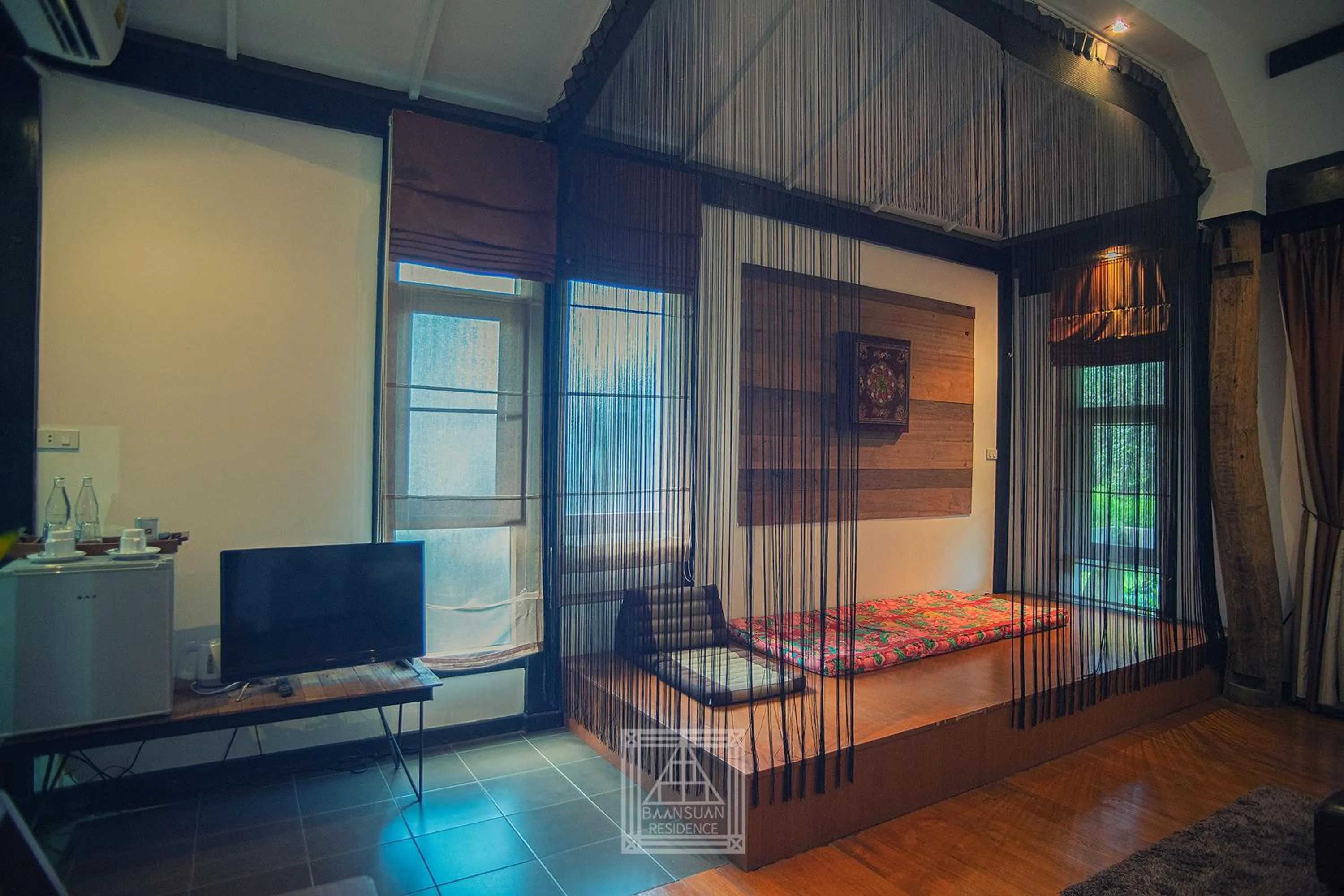 air conditioner in Baan Suan Residence เฮือนพักบ้านสวน