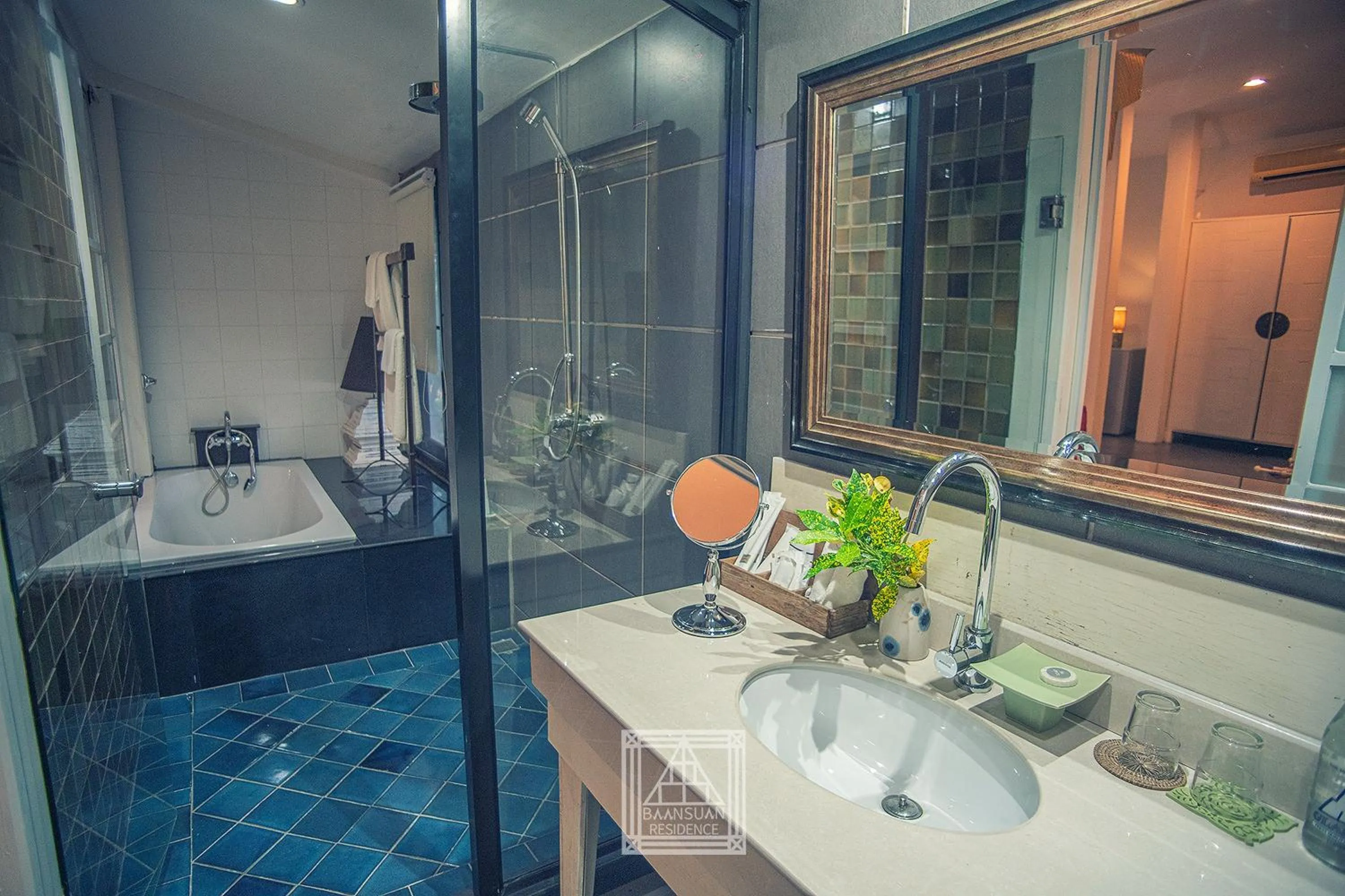 Bathroom in Baan Suan Residence เฮือนพักบ้านสวน