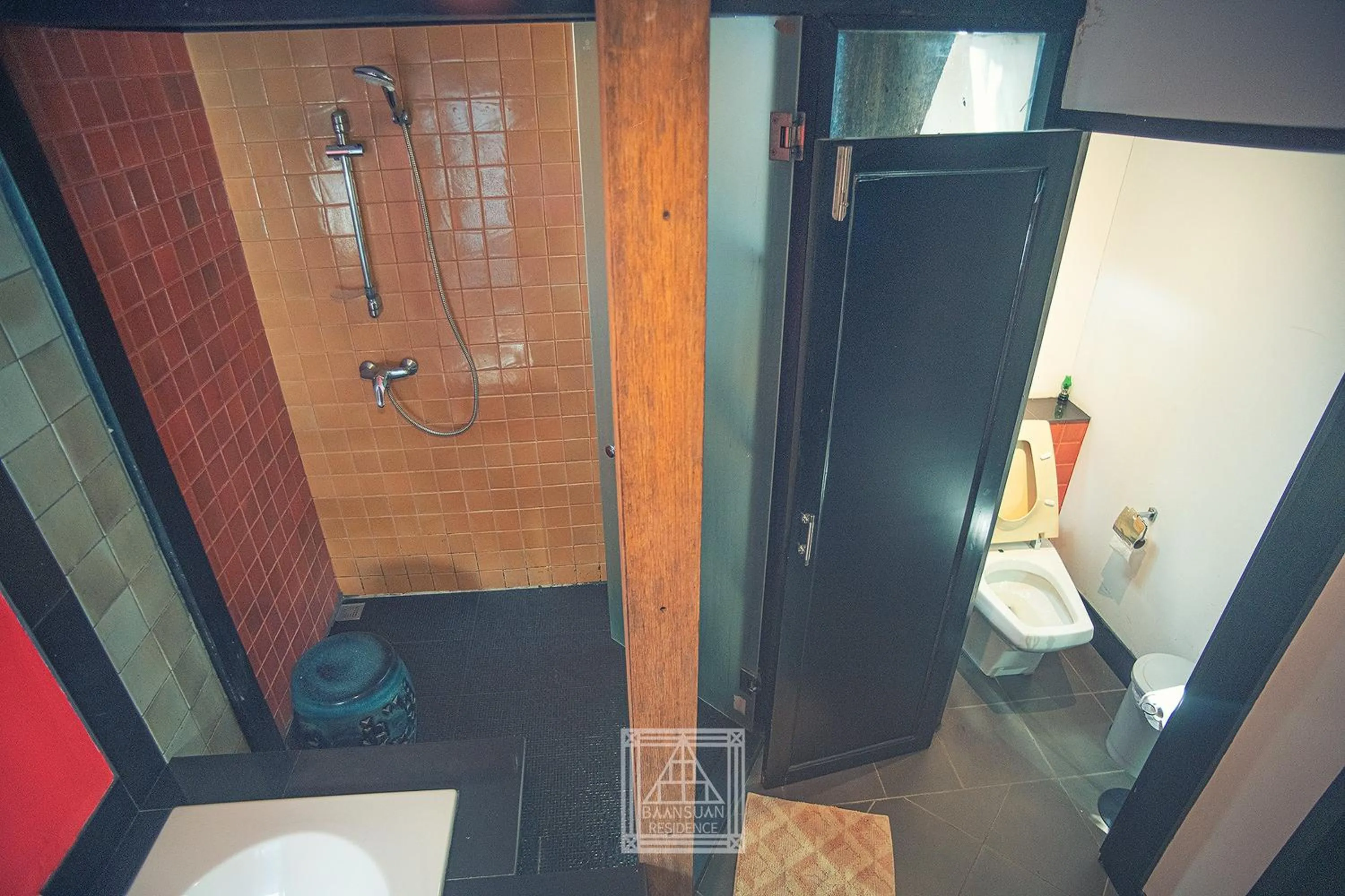 Bathroom in Baan Suan Residence เฮือนพักบ้านสวน