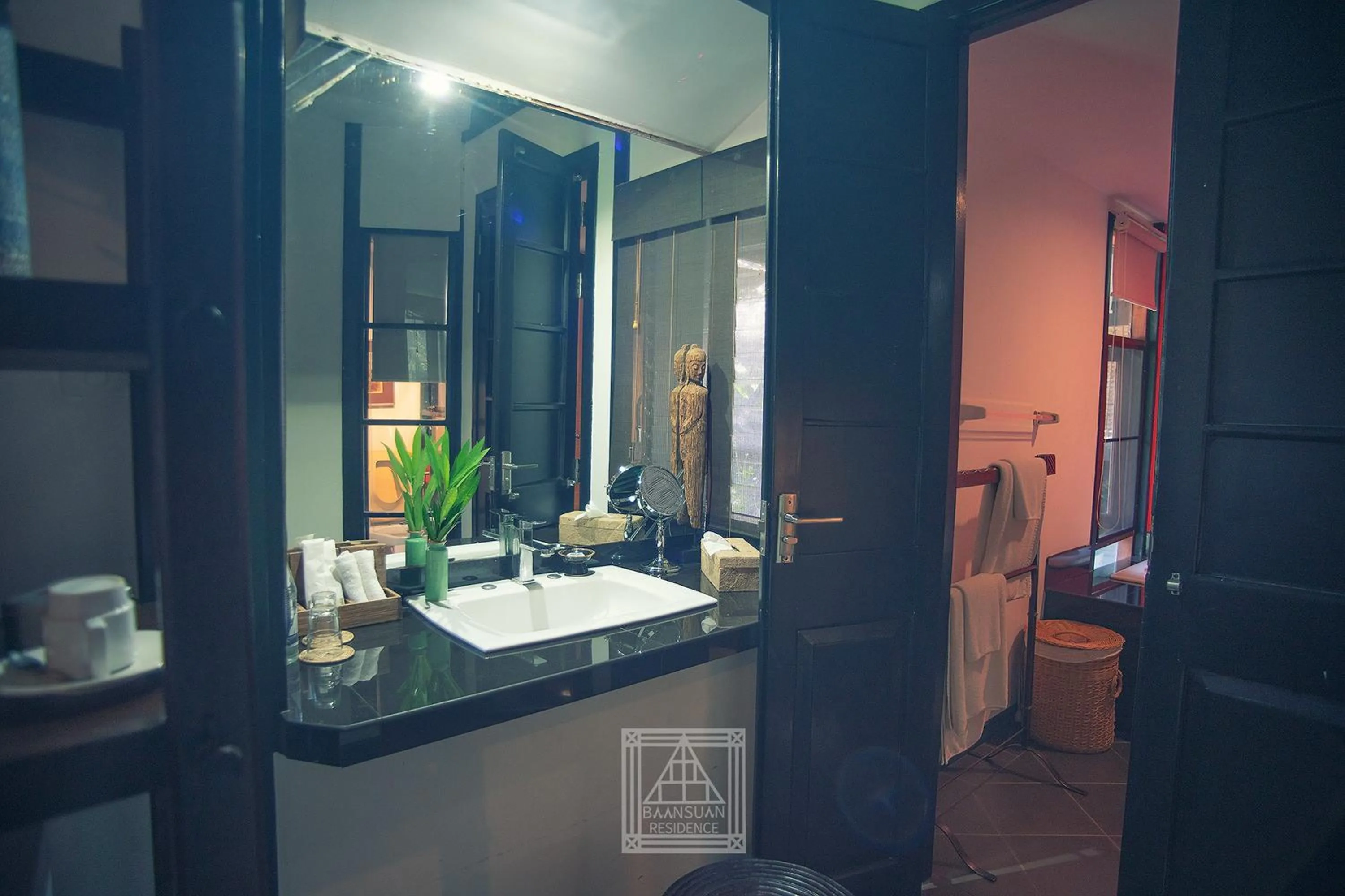 Bathroom in Baan Suan Residence เฮือนพักบ้านสวน