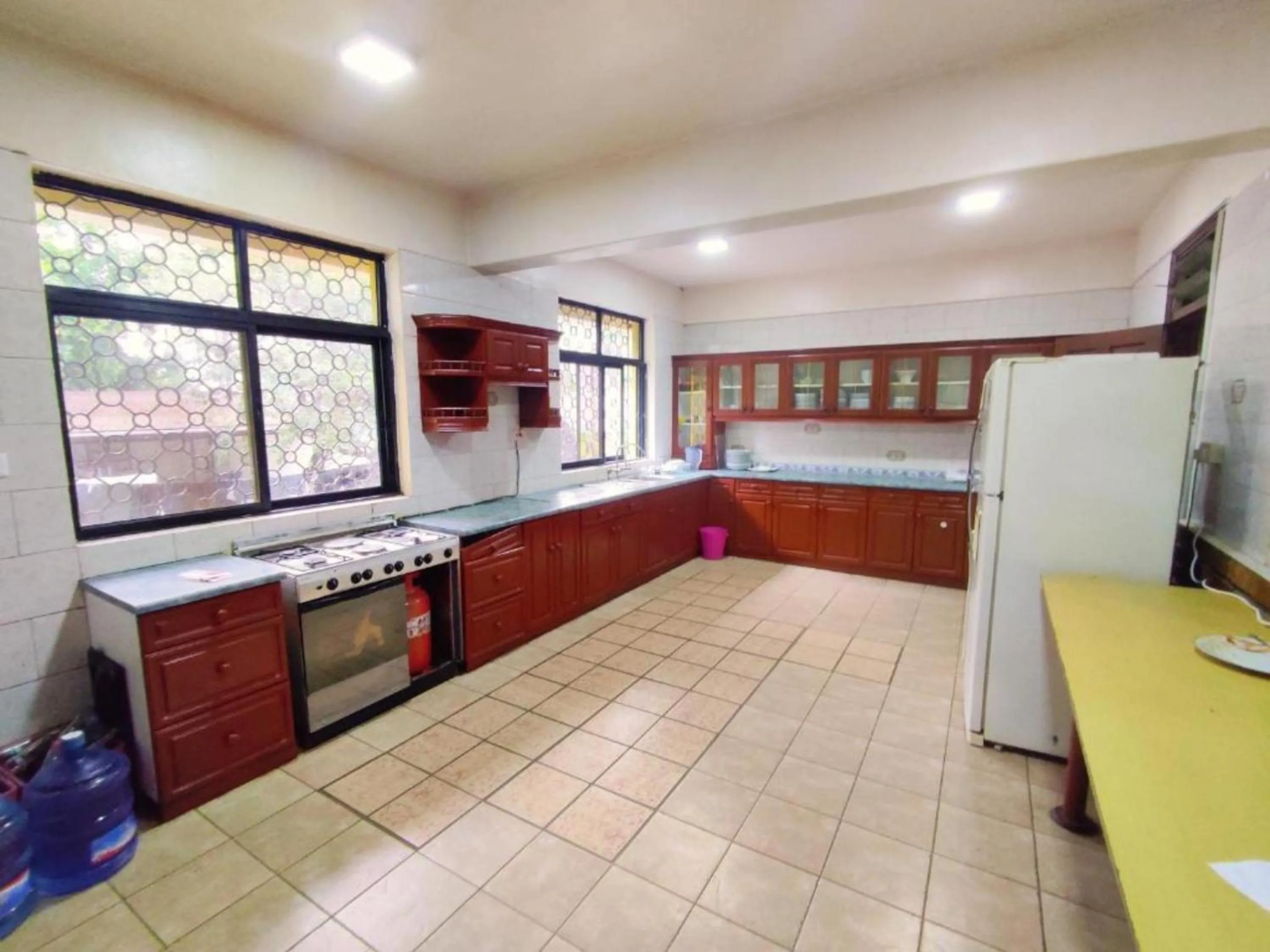 Kitchen or kitchenette in Olivia Guesthouse