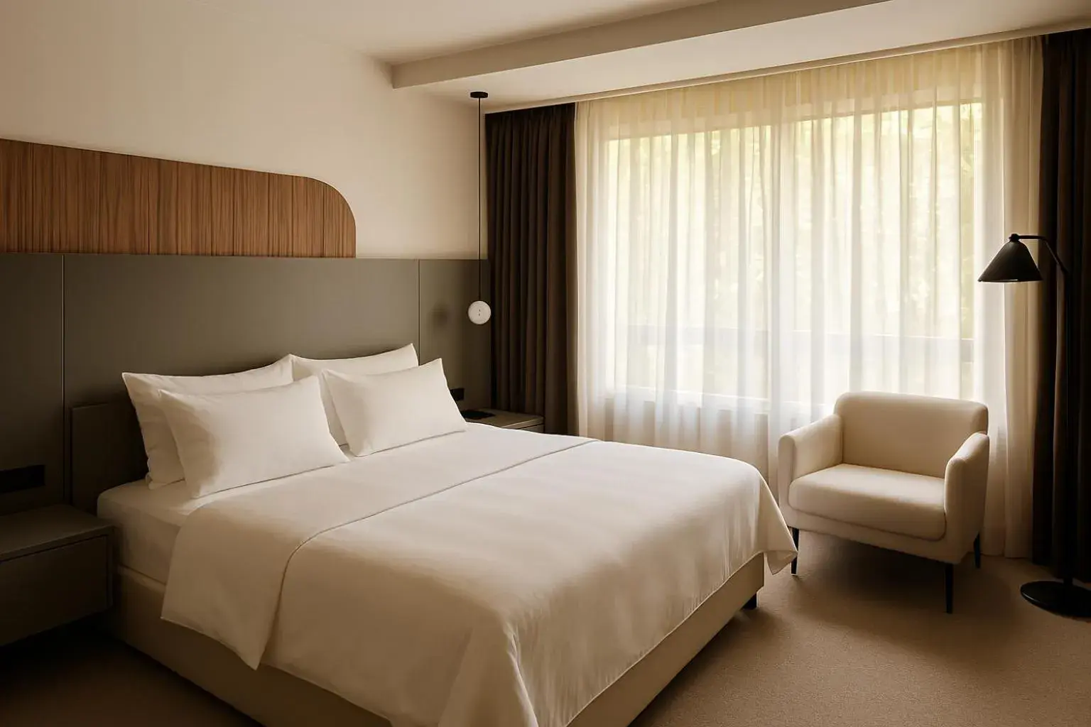 Bedroom, Bed in Awen Hotel Vechta Bedroom, Bed in Awen Hotel Vechta