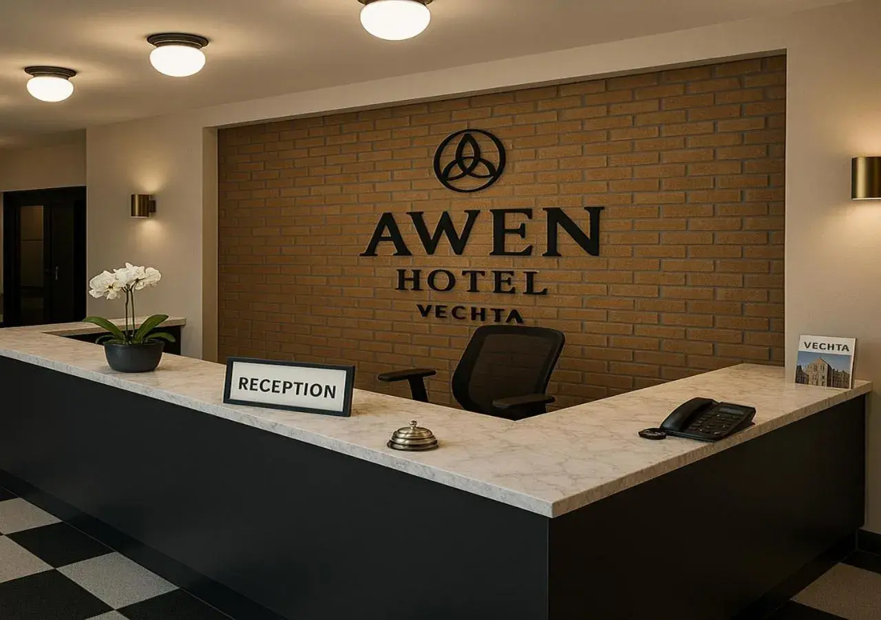 Lobby or reception in Awen Hotel Vechta Lobby or reception in Awen Hotel Vechta