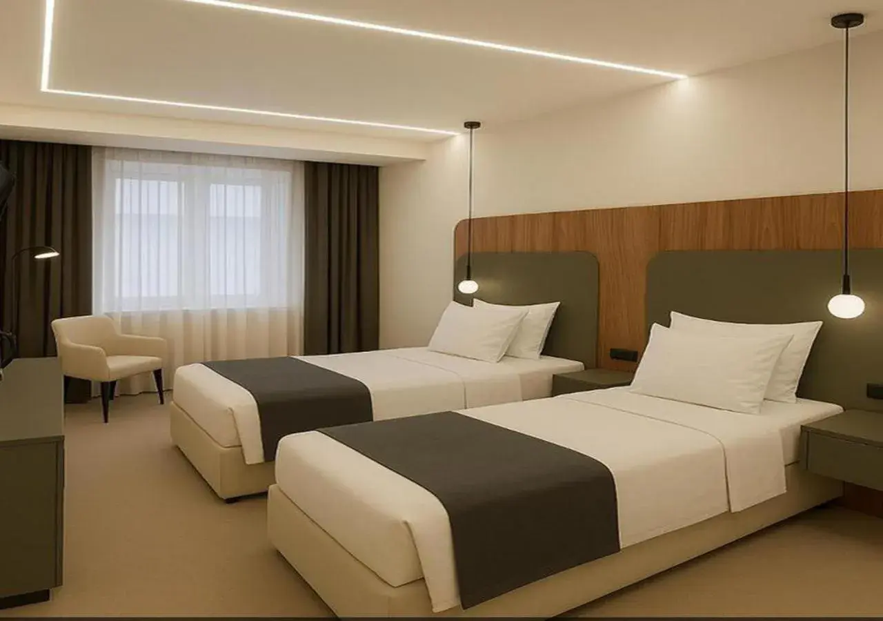 Bed in Awen Hotel Vechta Bed in Awen Hotel Vechta