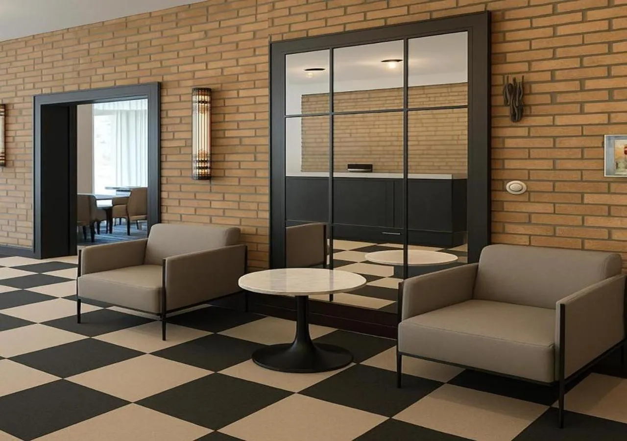 Lobby or reception in Awen Hotel Vechta