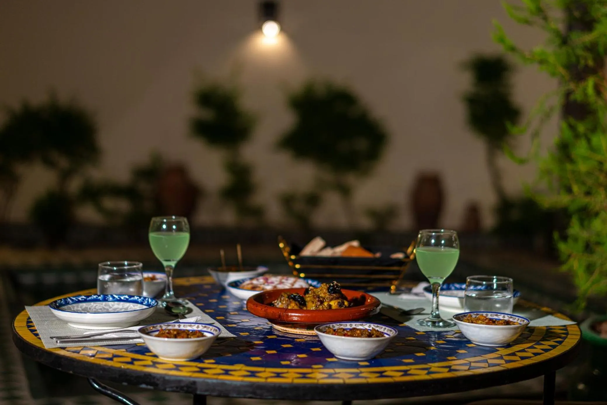 Restaurant/places to eat in Riad Dar Pierre