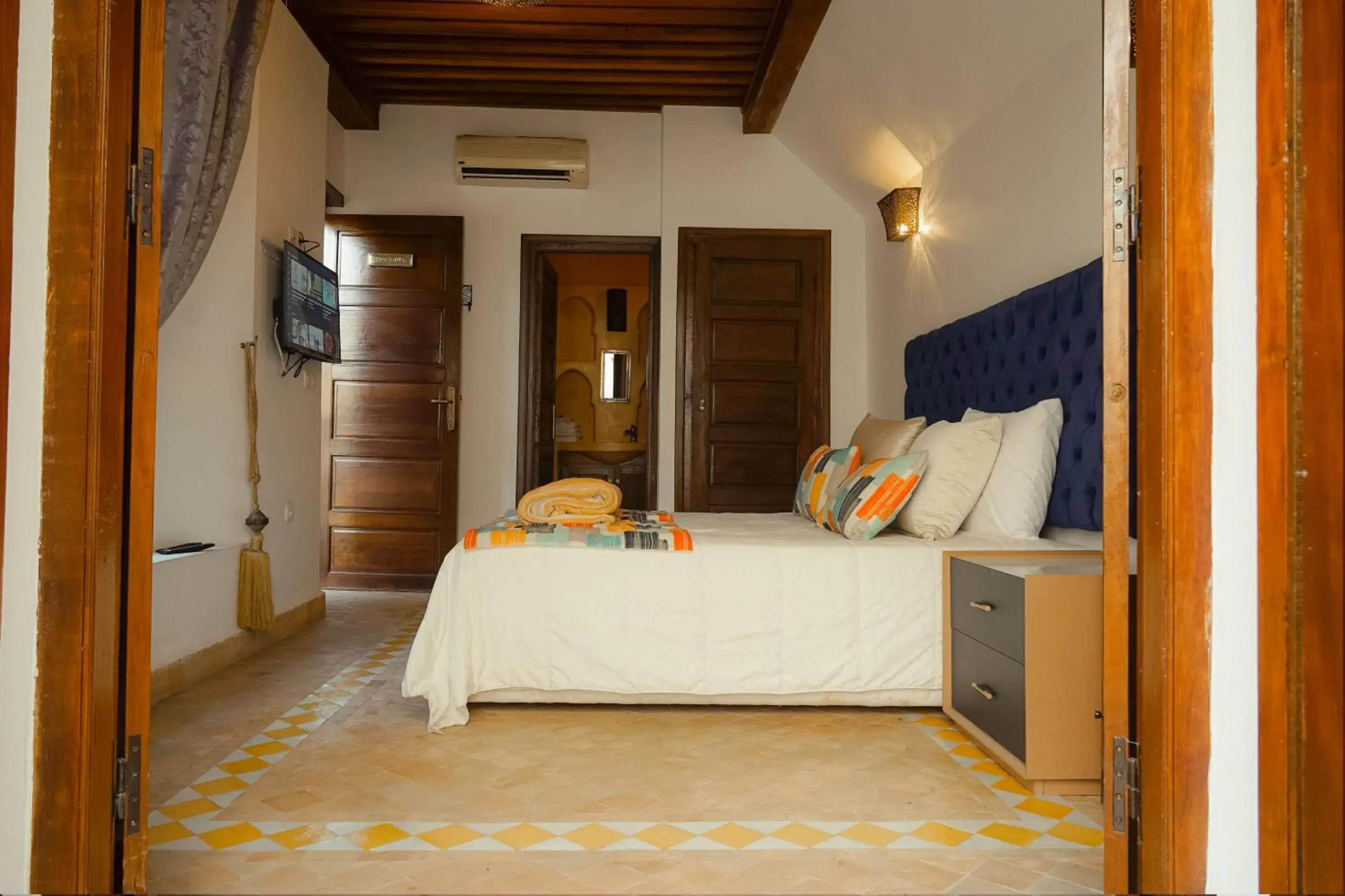 Bed in Riad Dar Pierre Bed in Riad Dar Pierre