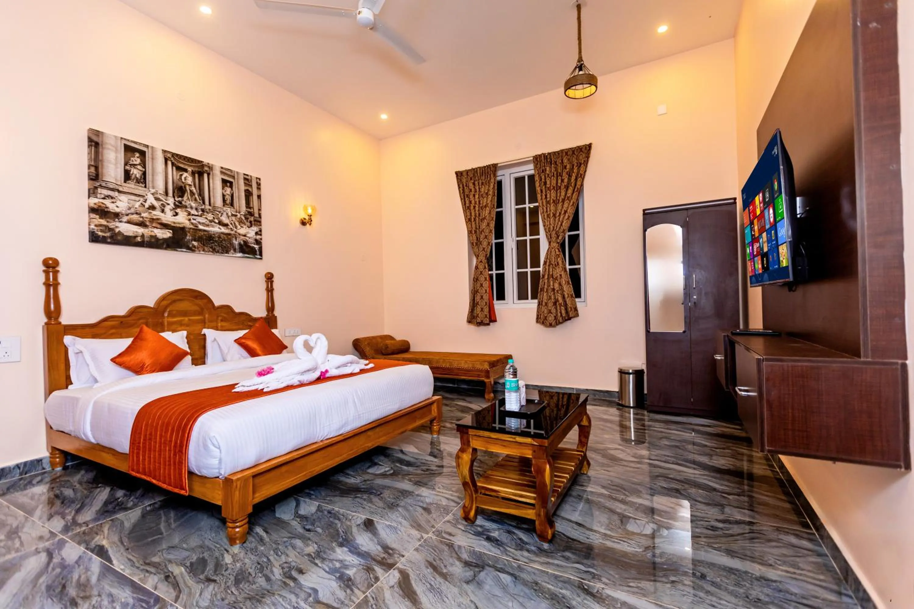 Photo of the whole room, Bed in T Resort with Swimming Pool