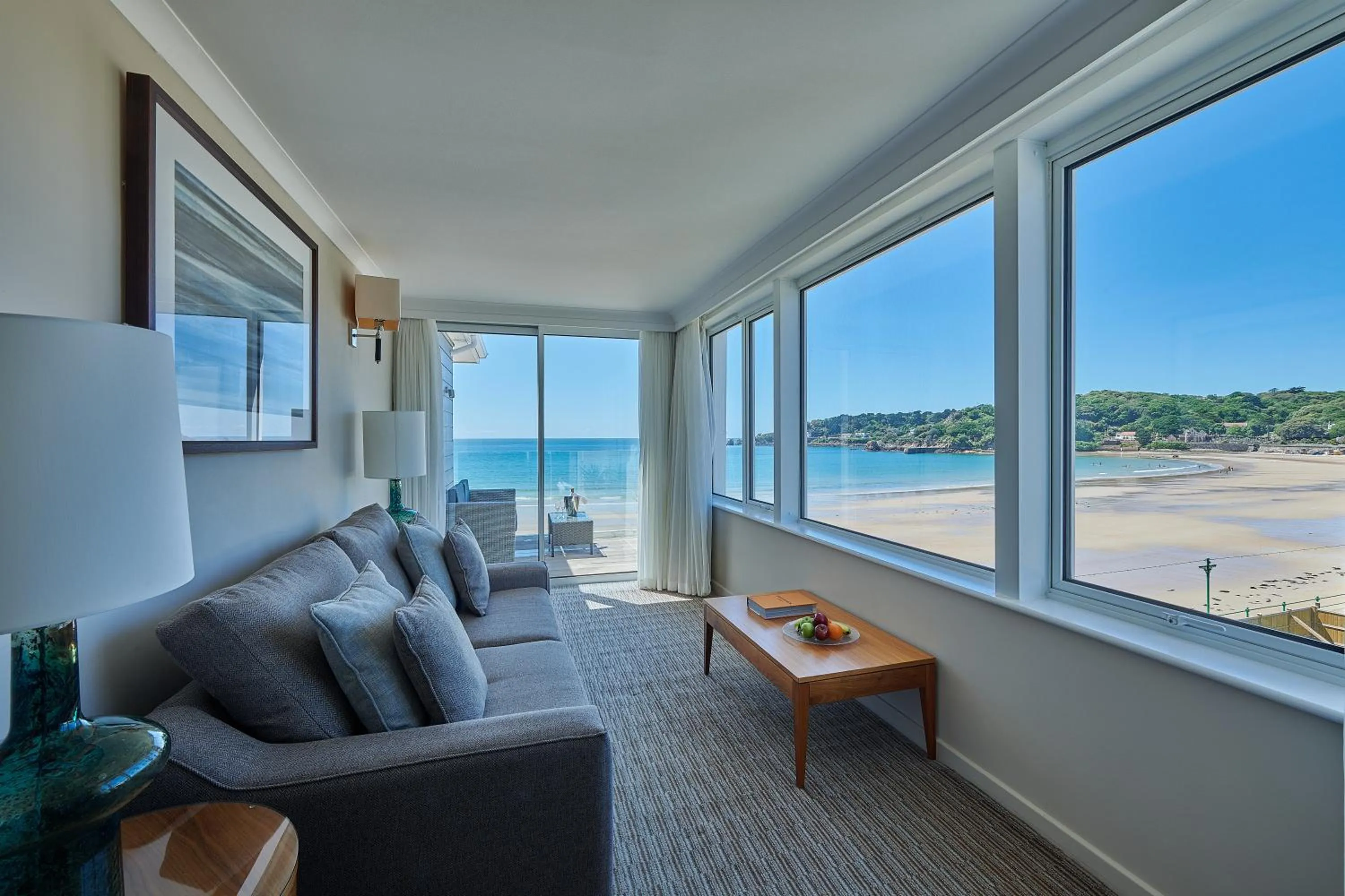 Seating area in L’Horizon Beach Hotel &amp; Spa