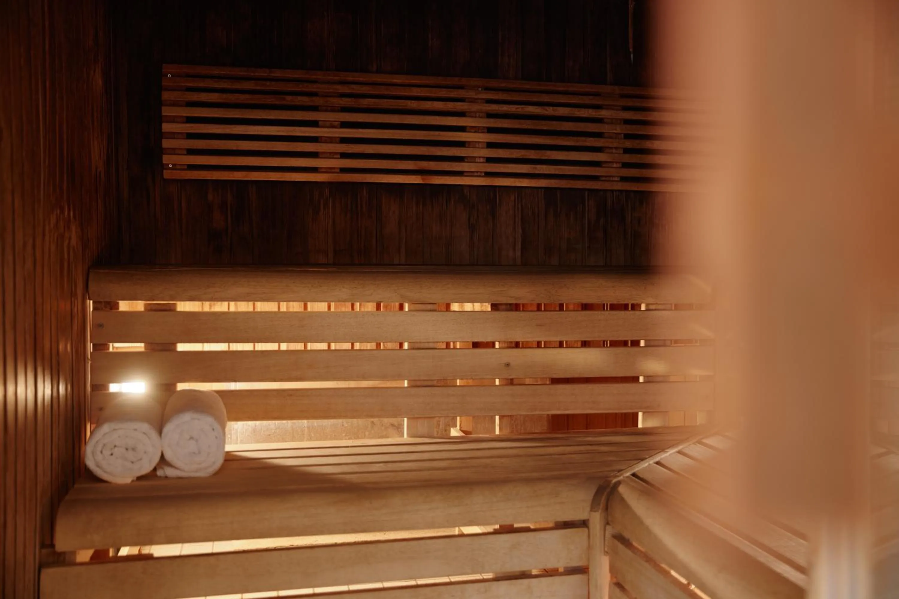 Sauna in L’Horizon Beach Hotel & Spa